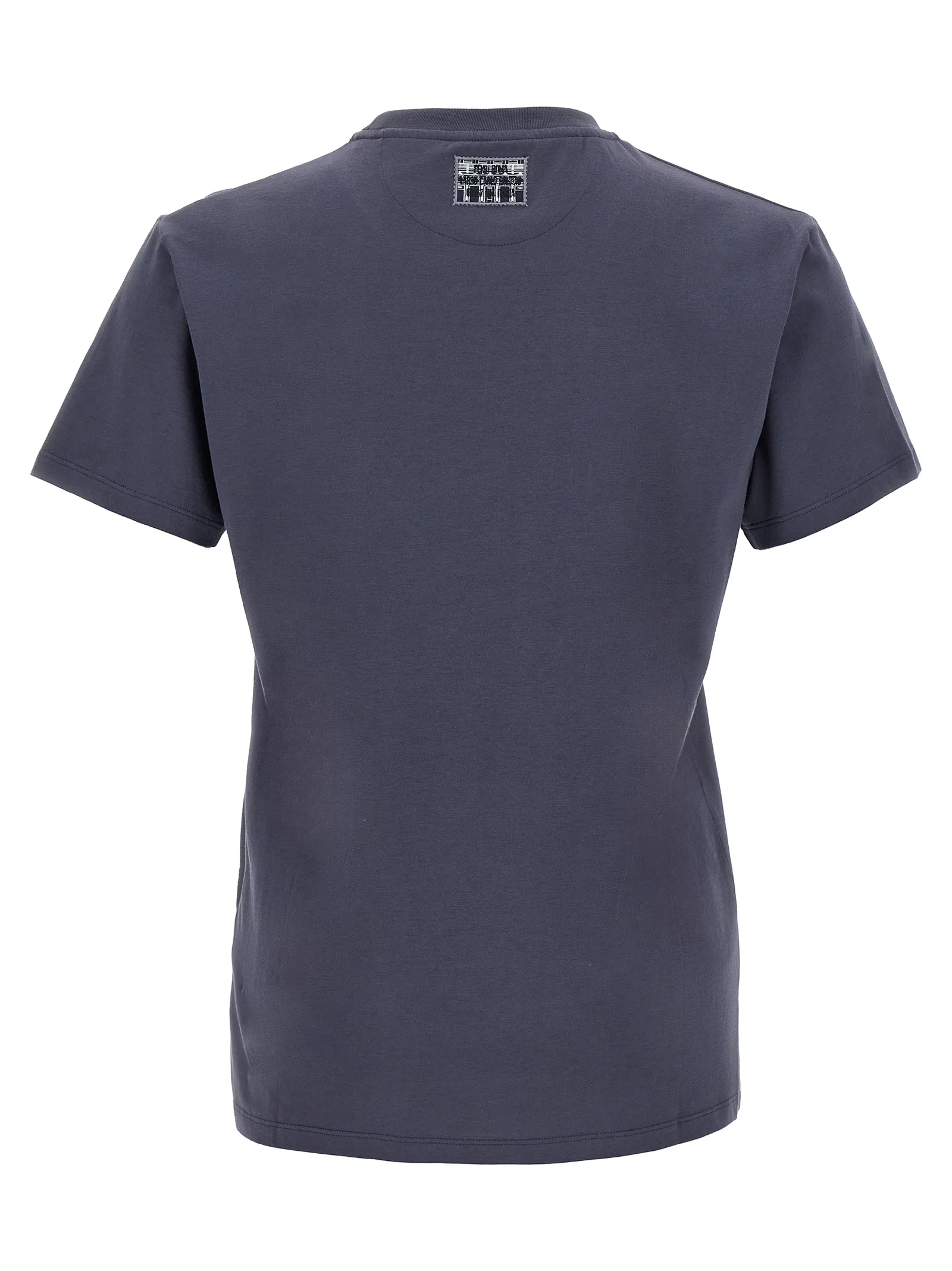 Blue Cotton T - Shirt - Image 2