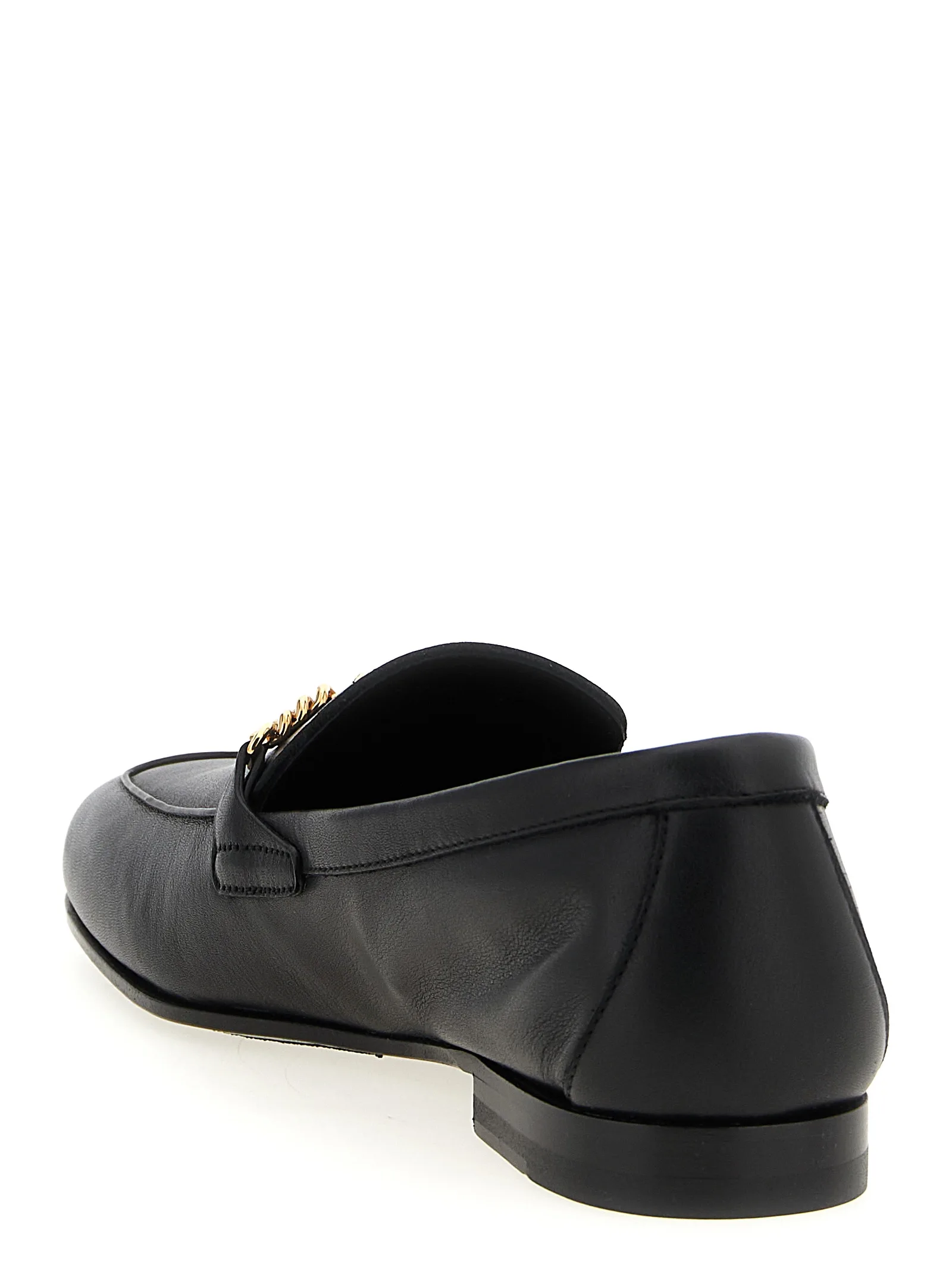 Black Calfskin Slip - On Loafers - Image 3