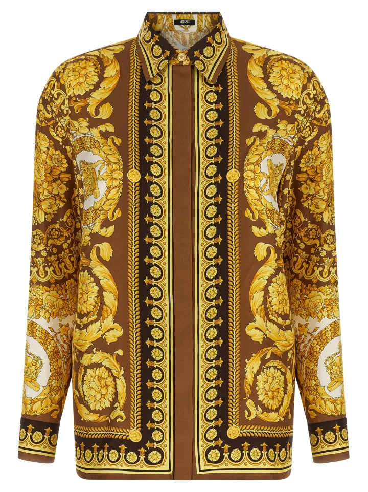 Gold Silk Blouse