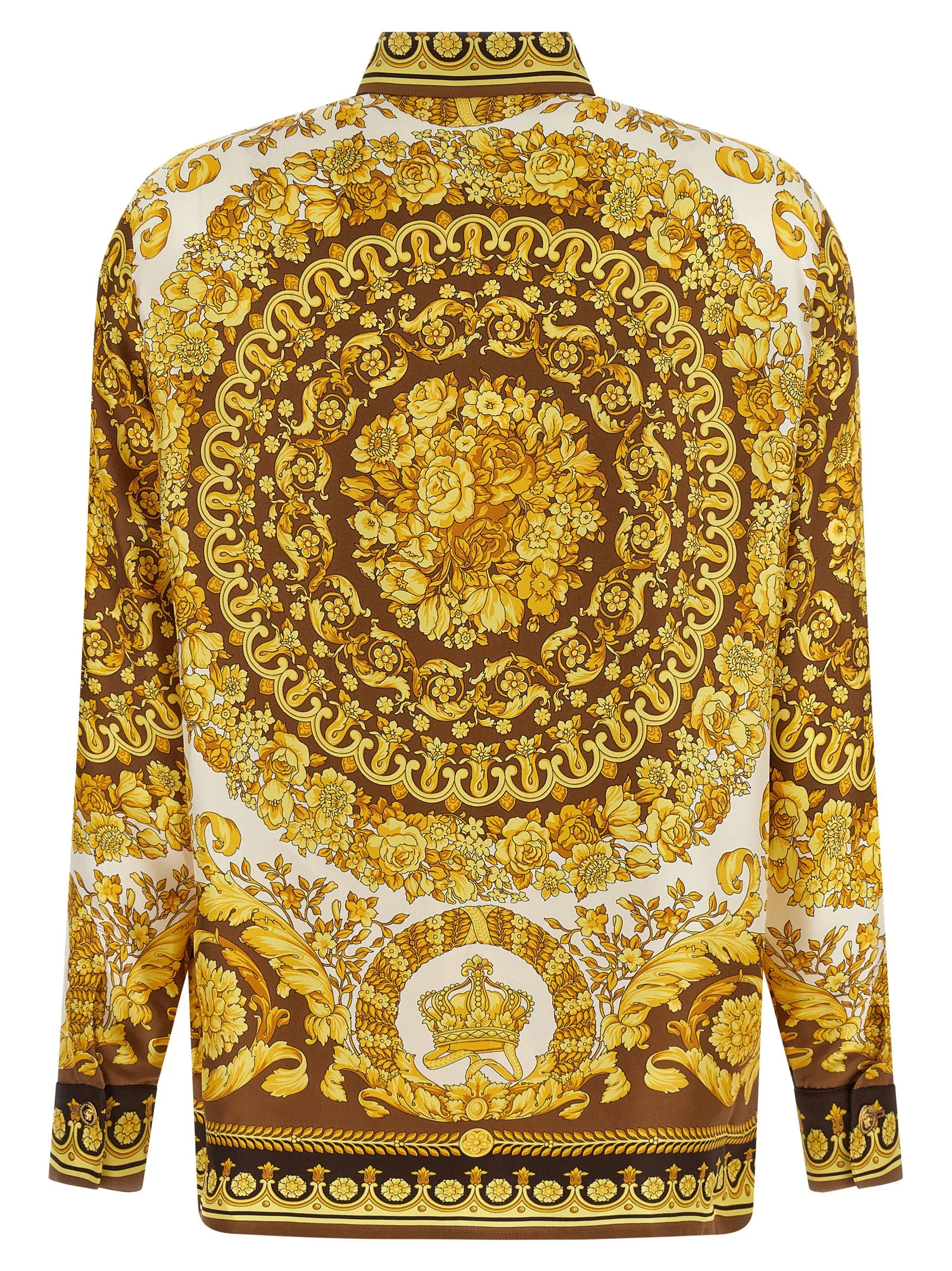 Gold Silk Blouse - Image 2