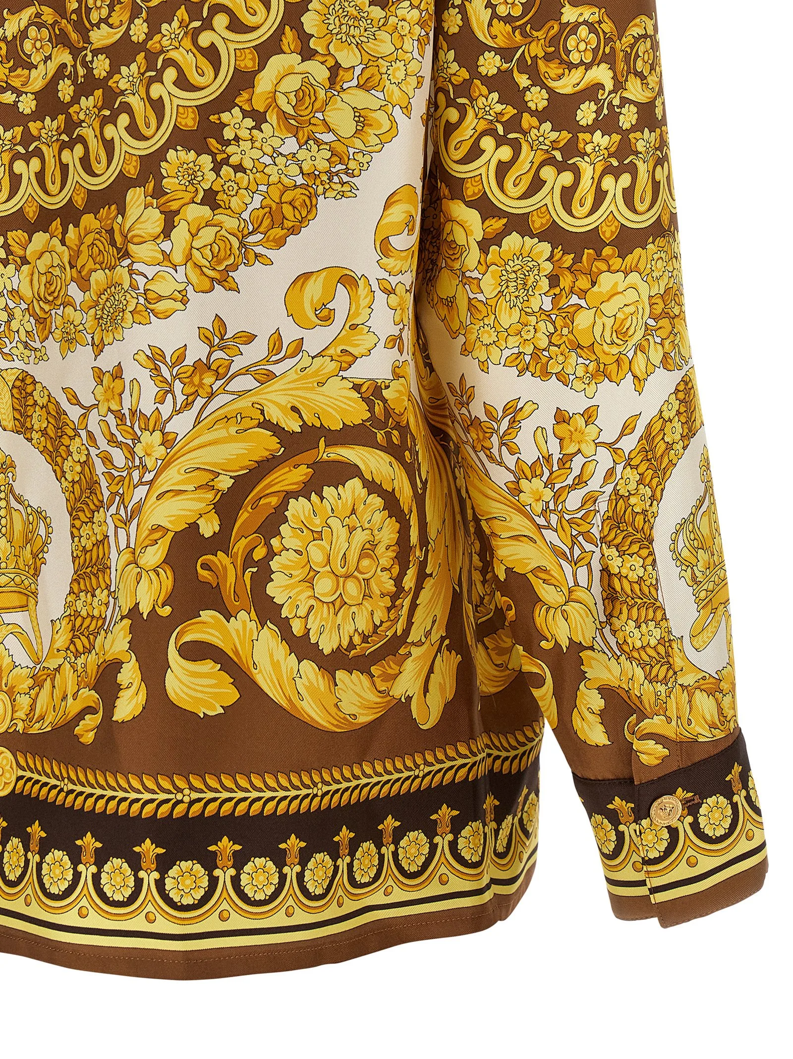 Gold Silk Blouse - Image 4