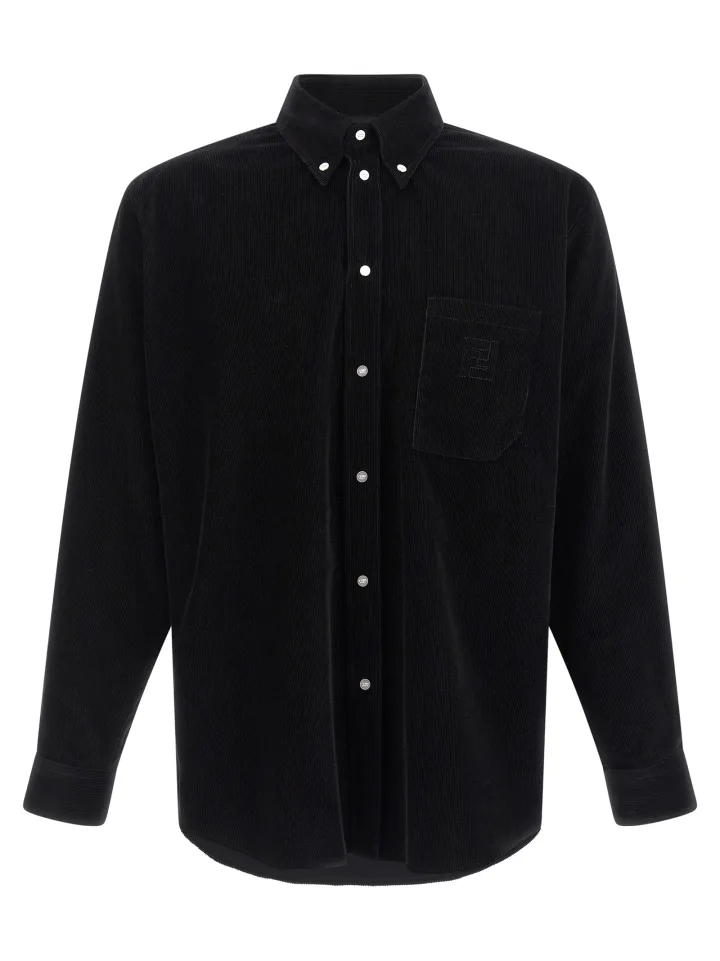 Black Cotton Blouse