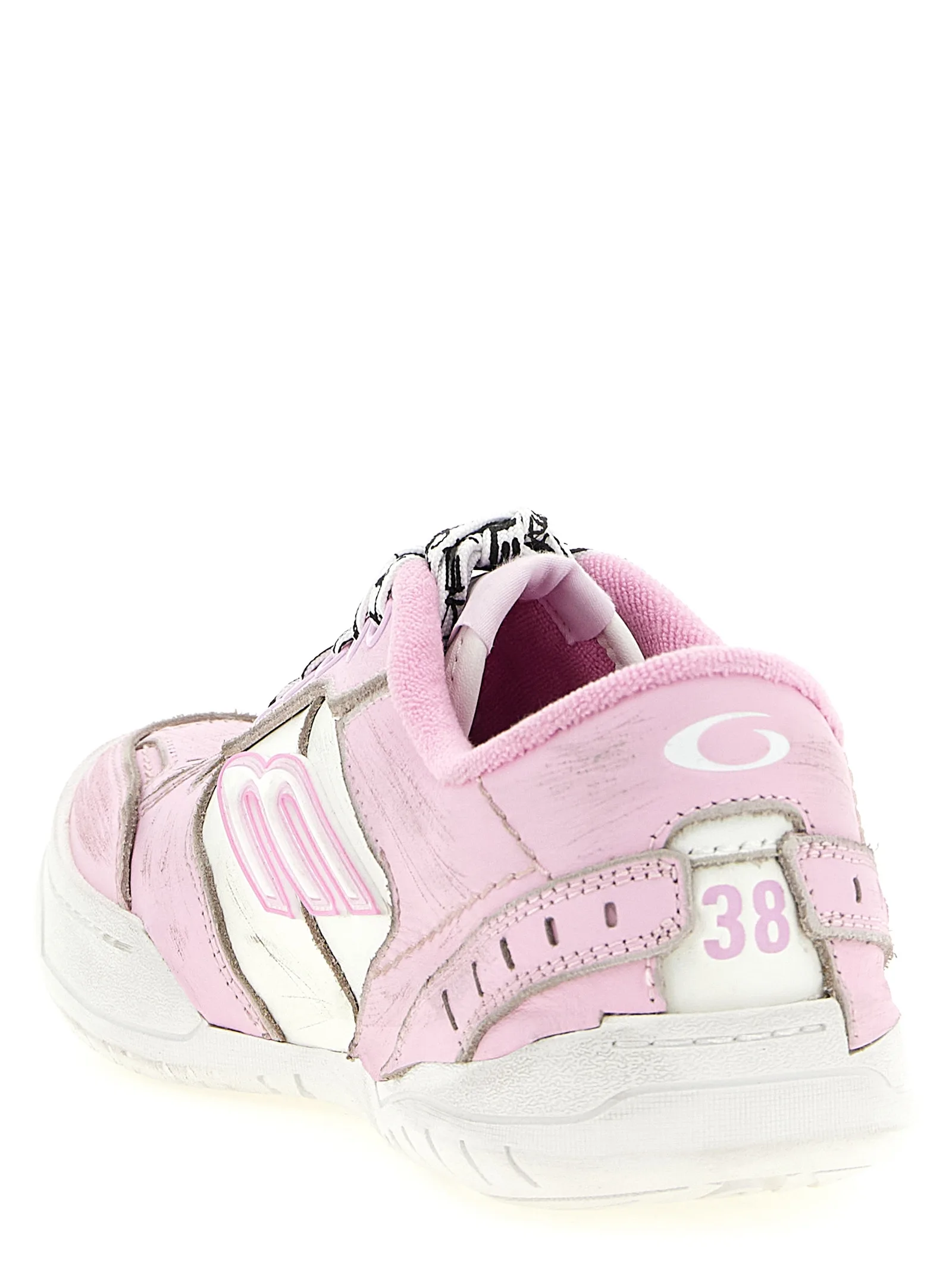 Multicolor Calfskin Athletic Sneakers - Image 3