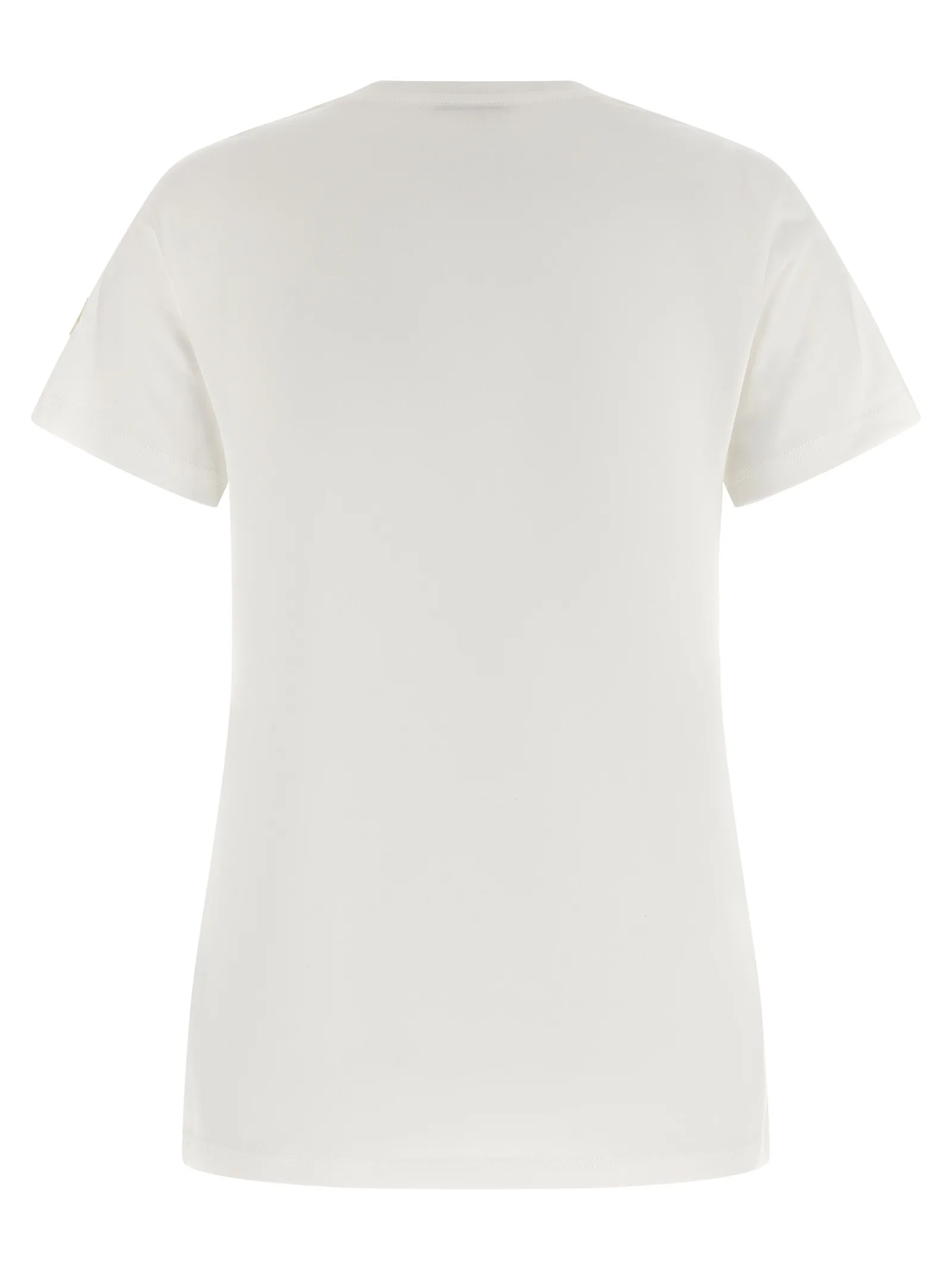 White Cotton T-Shirt - Image 2