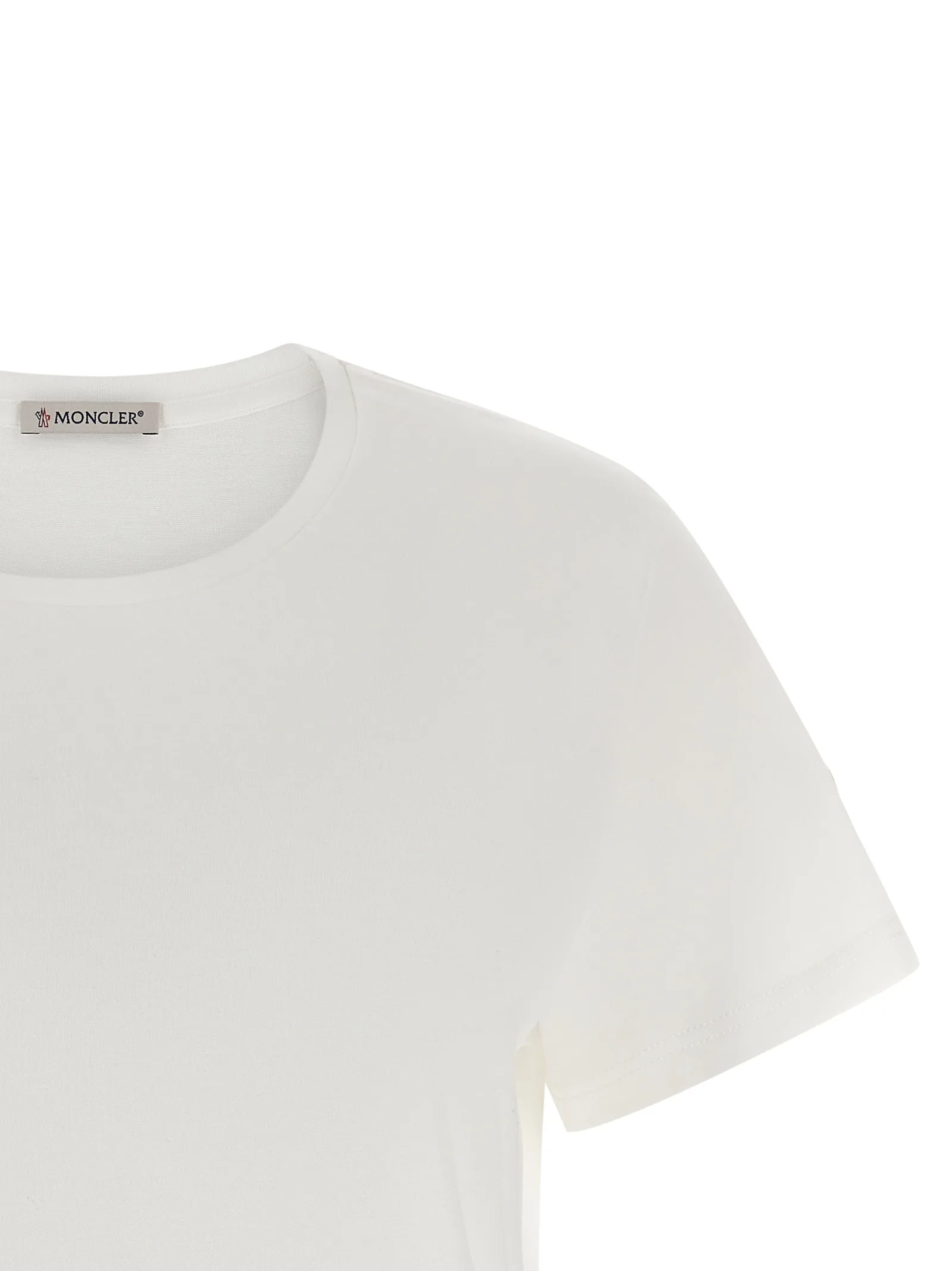 White Cotton T-Shirt - Image 3
