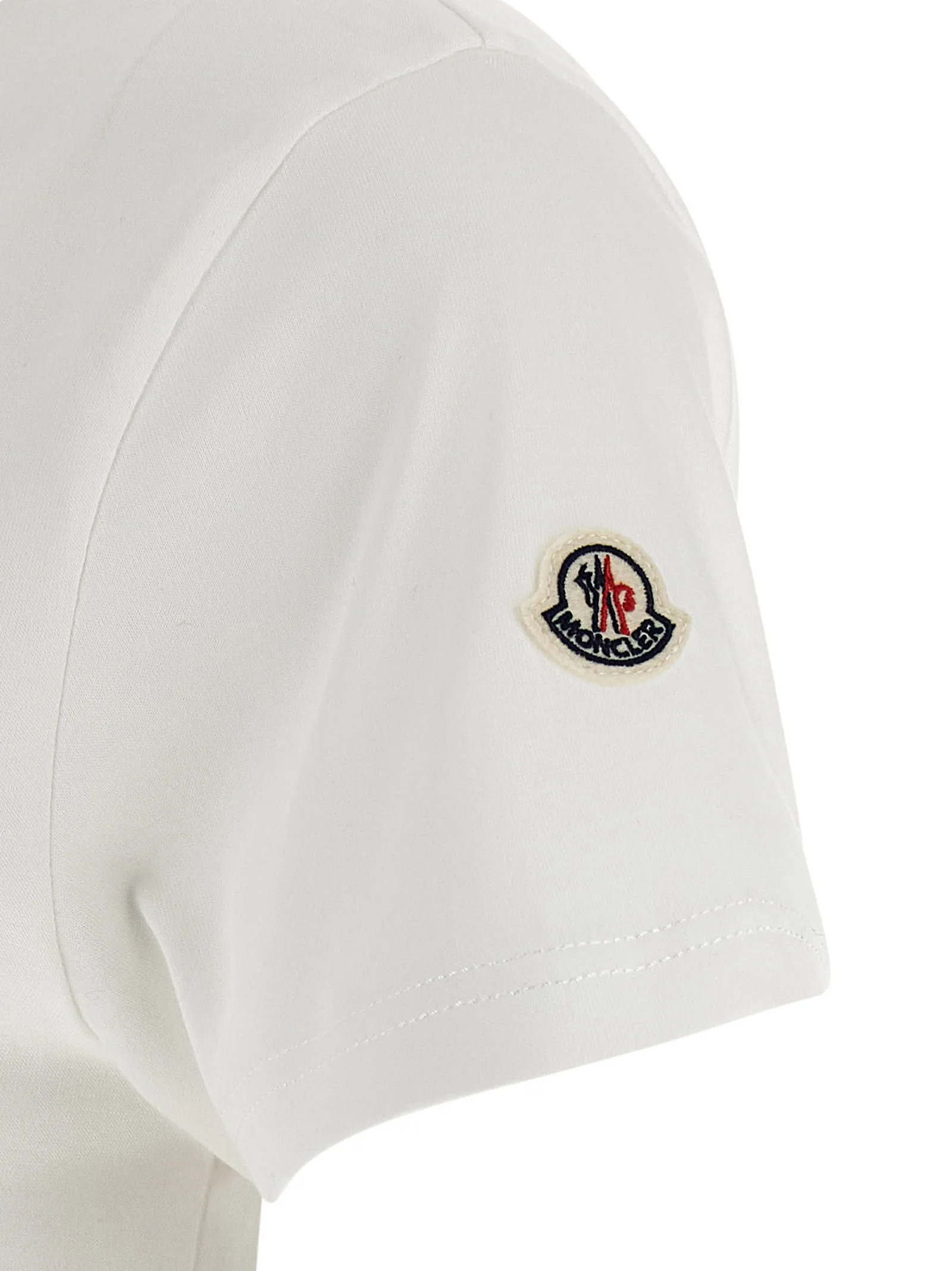 White Cotton T-Shirt - Image 4