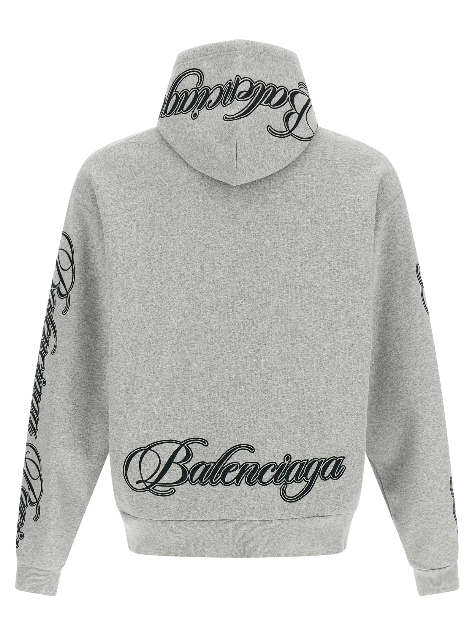 Gray Cotton Sweatshirt - Image 2