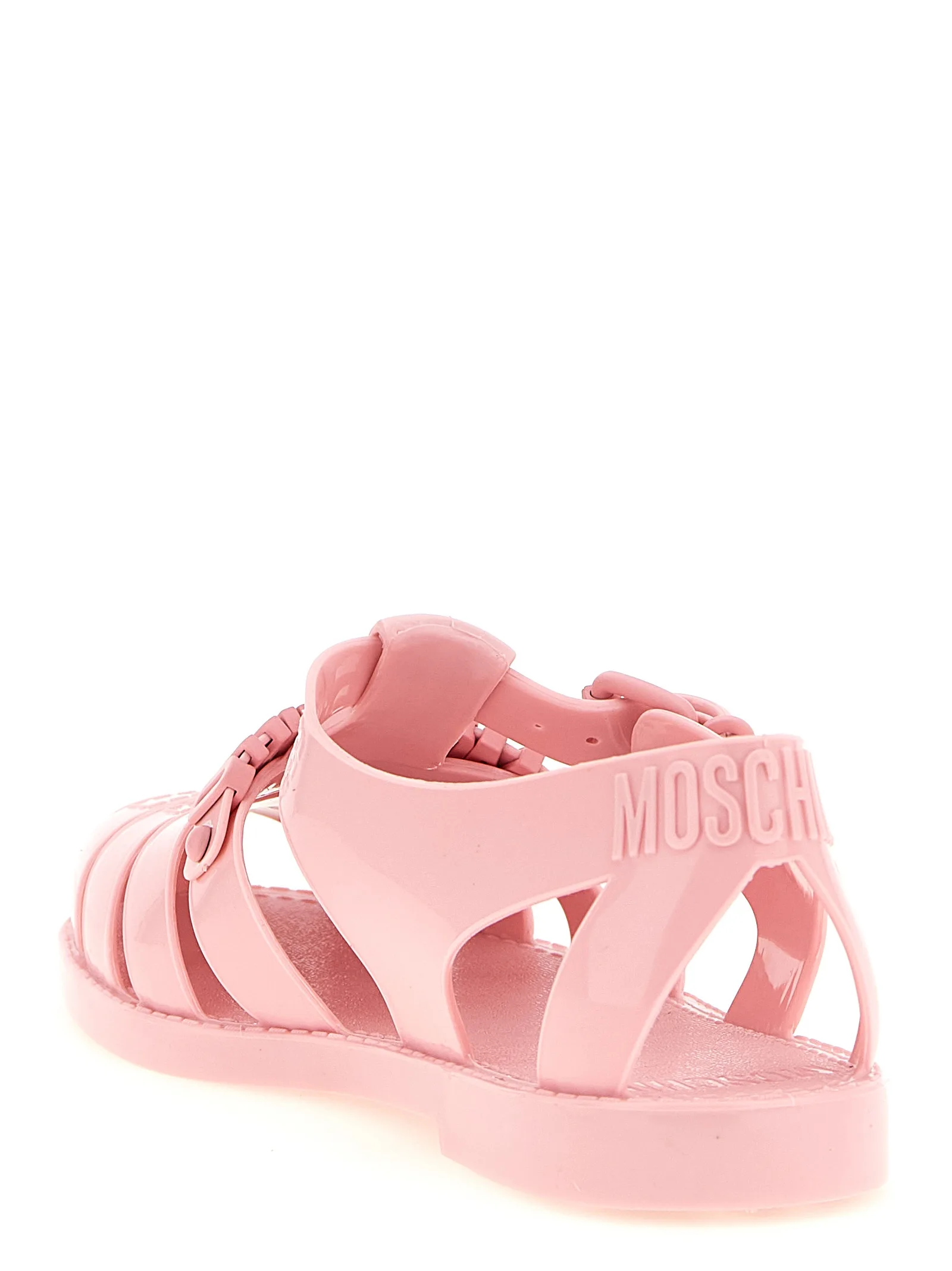 Multicolor Pvc Flat Sandals - Image 3