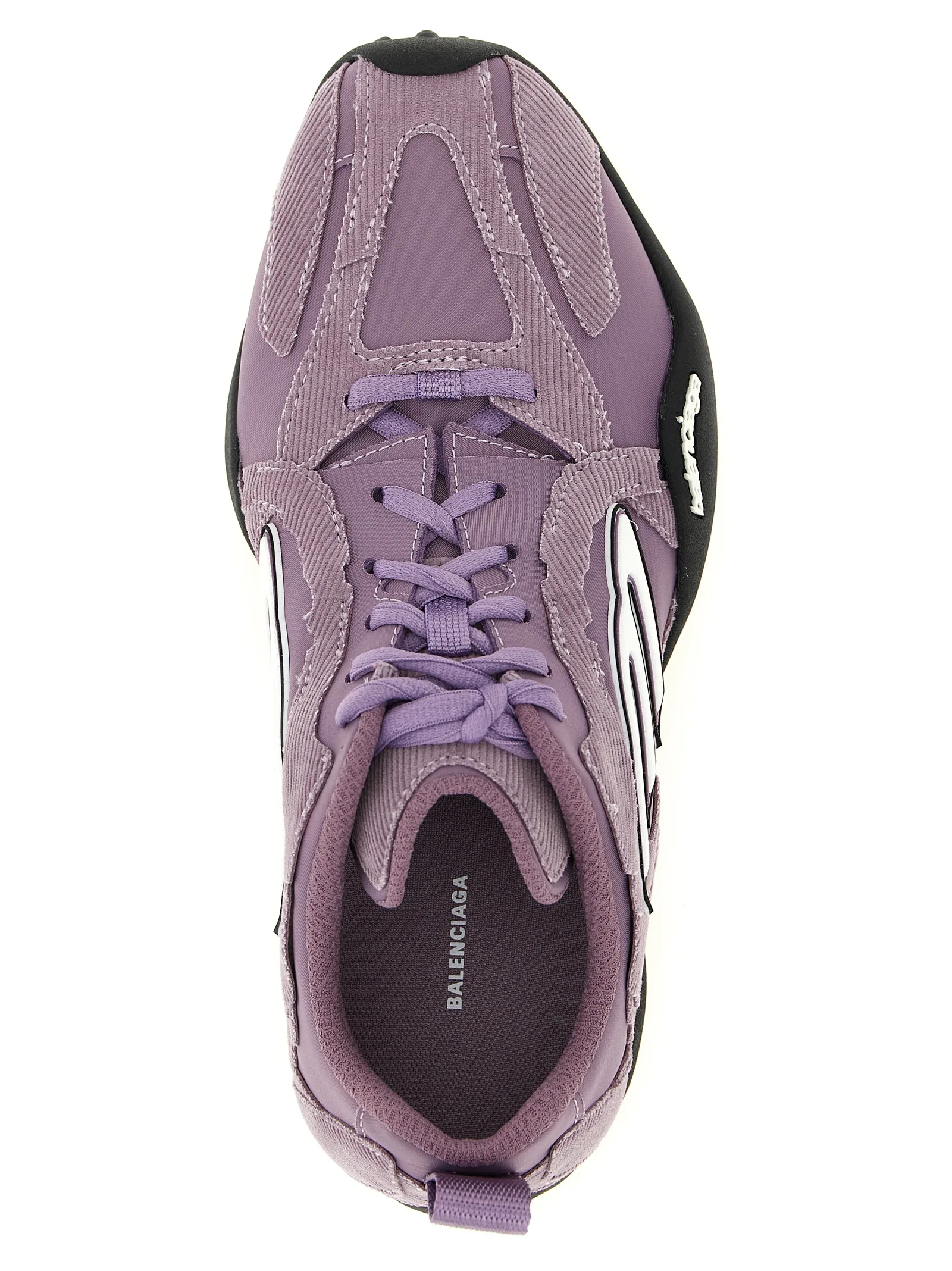 Purple Polyester Athletic Sneakers - Image 4
