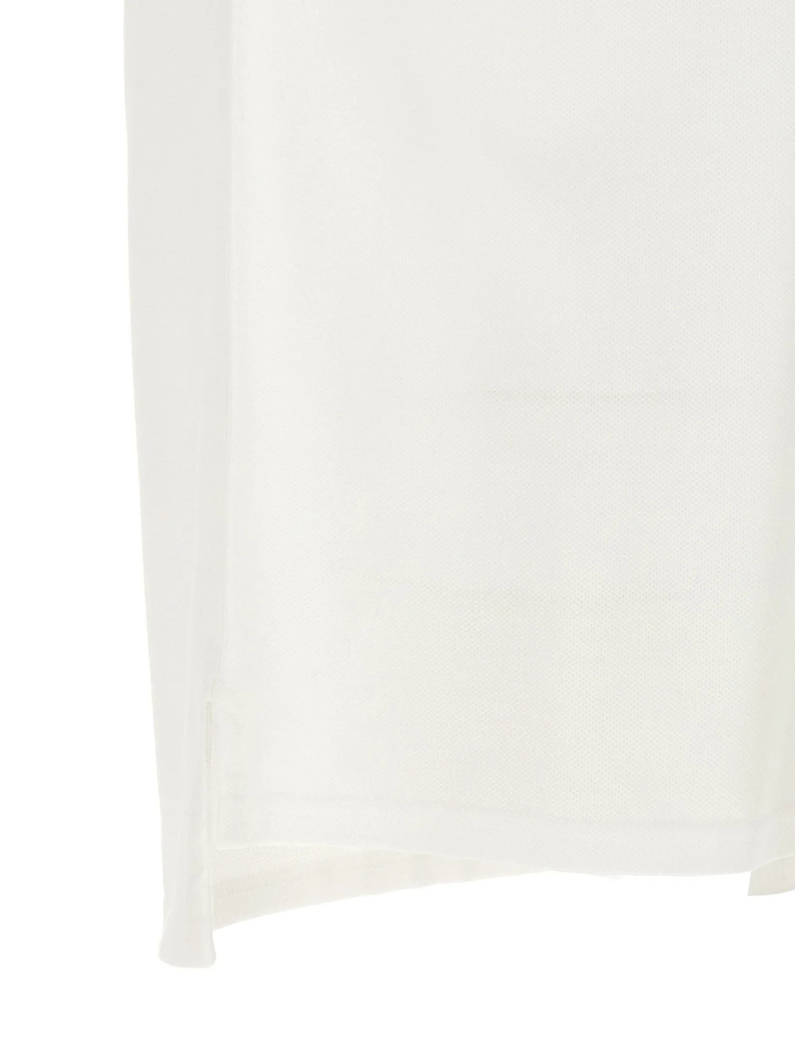 White Cotton Polo Shirt - Image 4