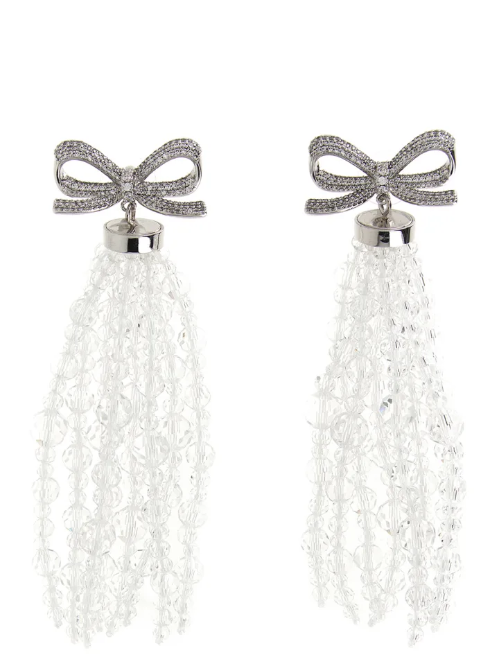 Silver Copper Earrings