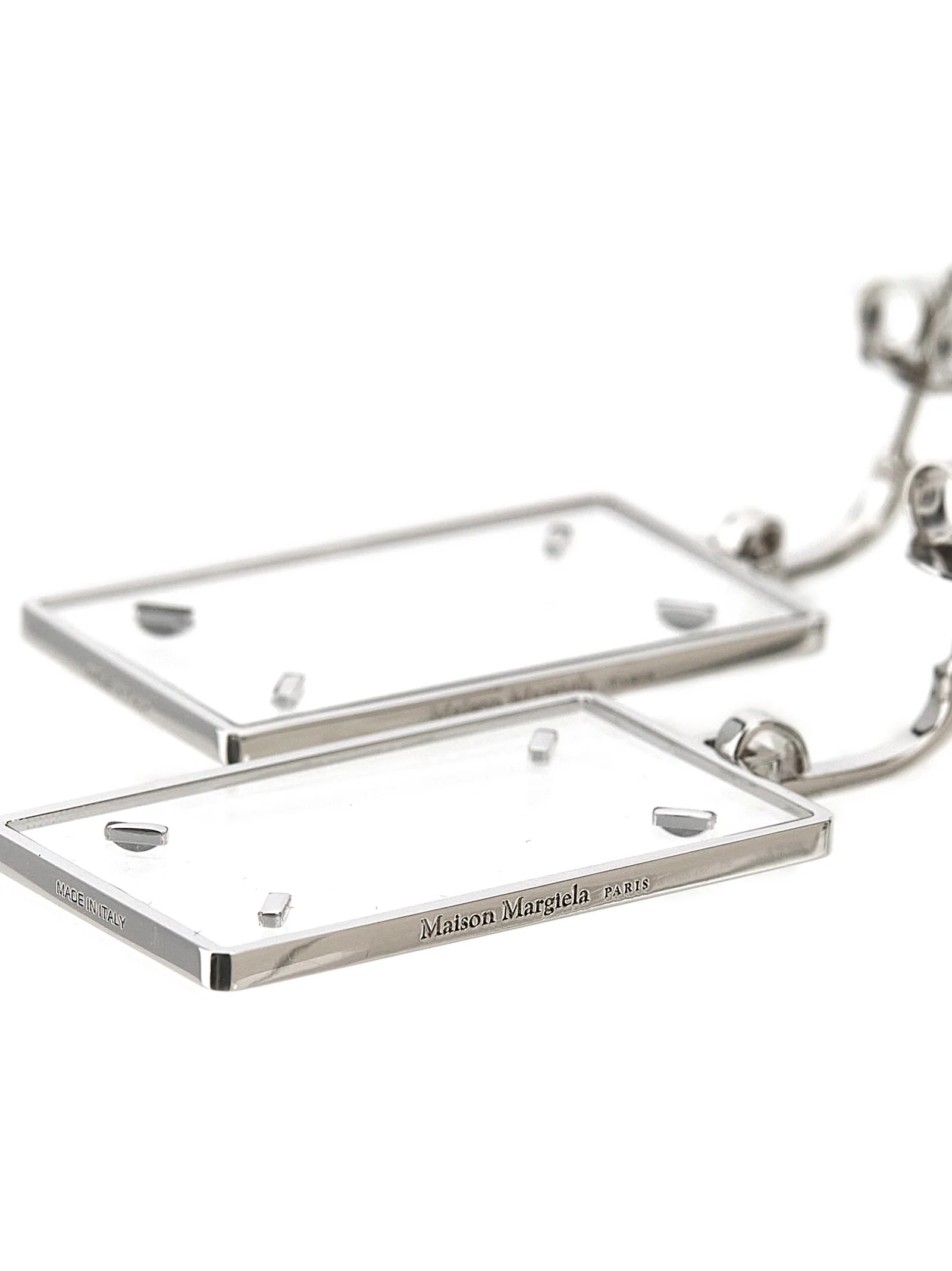 Silver Brass Earrings - Image 3