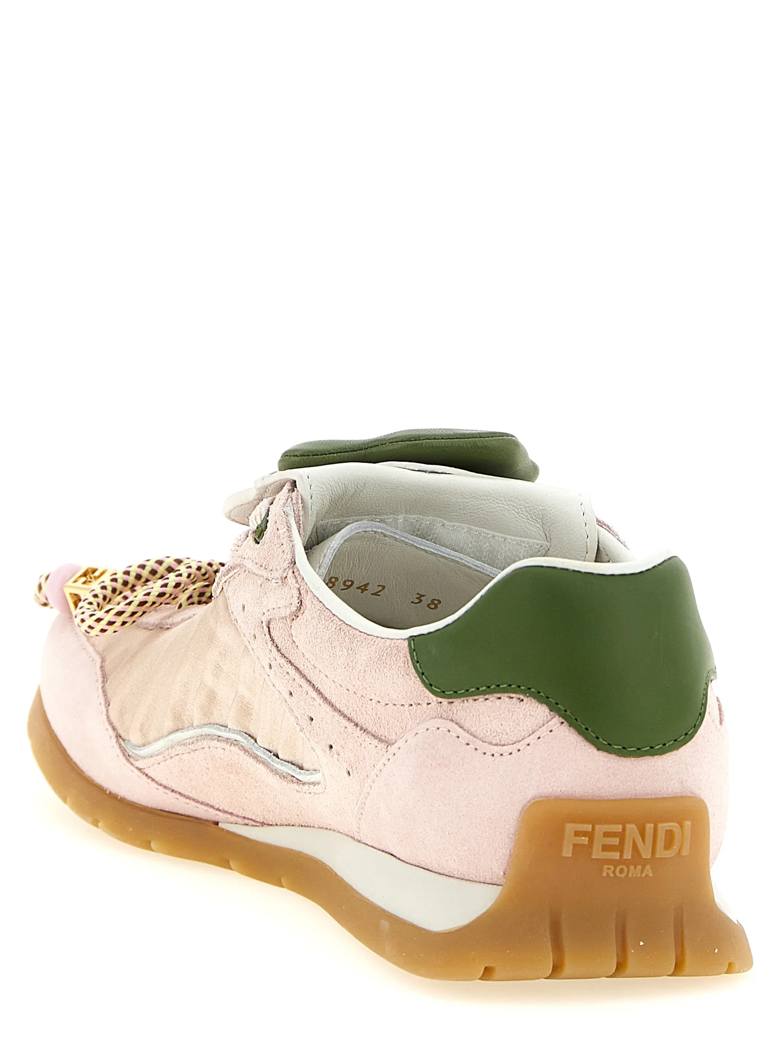 Multicolor Calfskin Athletic Sneakers - Image 4