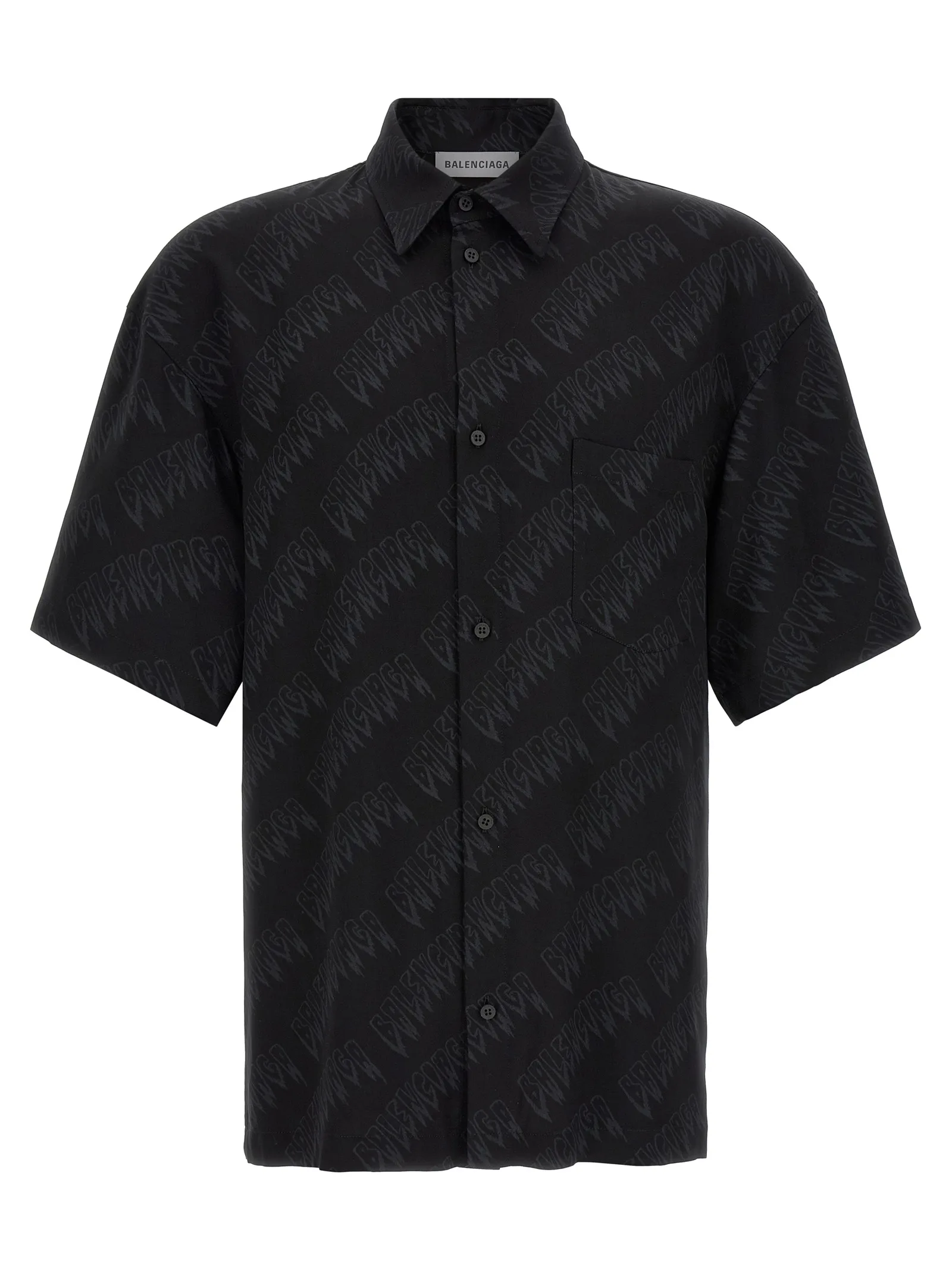 Black Viscose Shirt