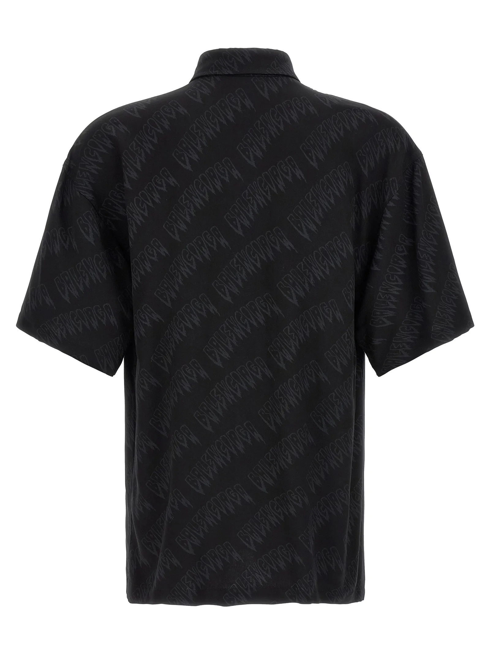Black Viscose Shirt - Image 2
