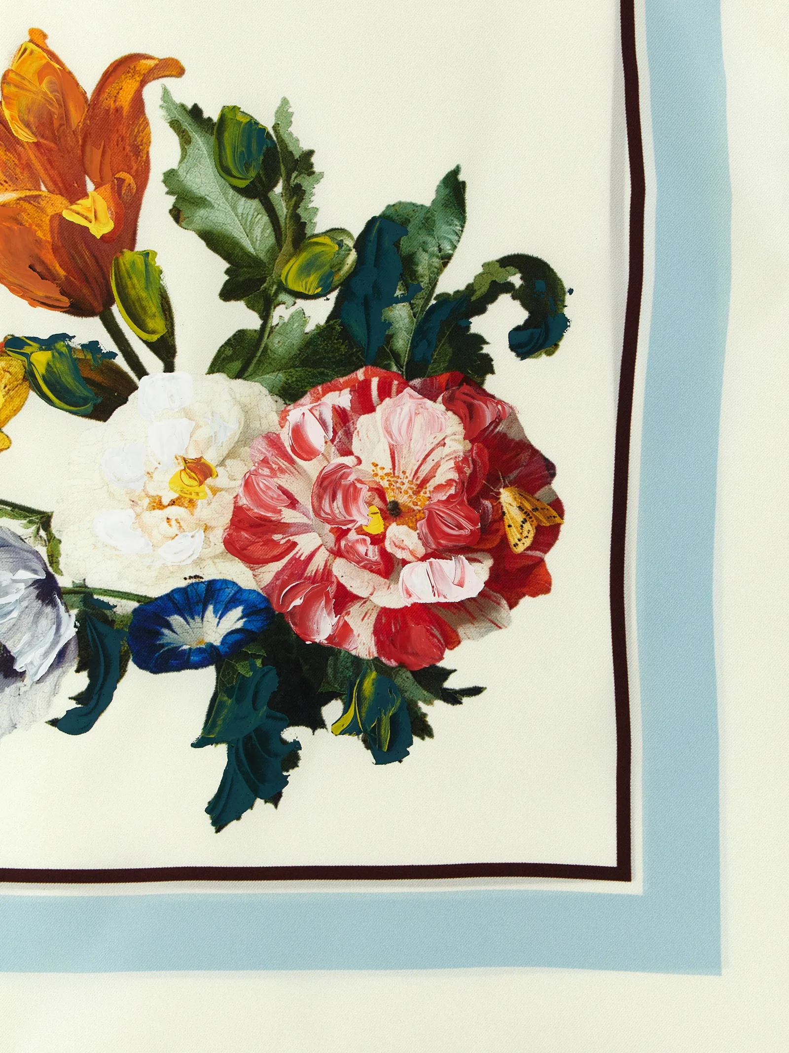White Silk Scarf - Image 2