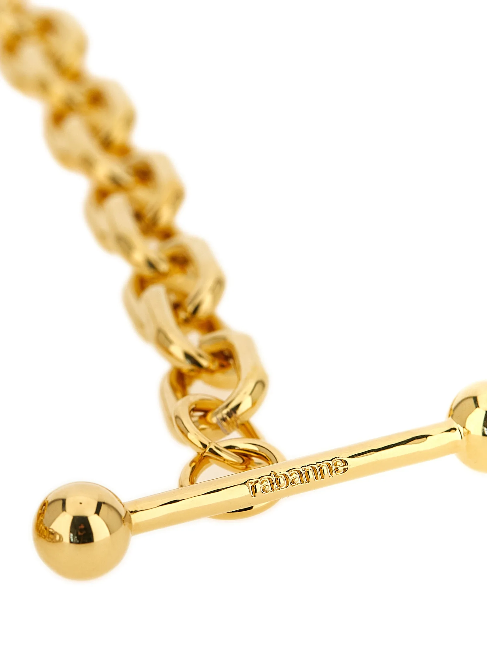 Gold Brass Necklace - Image 3