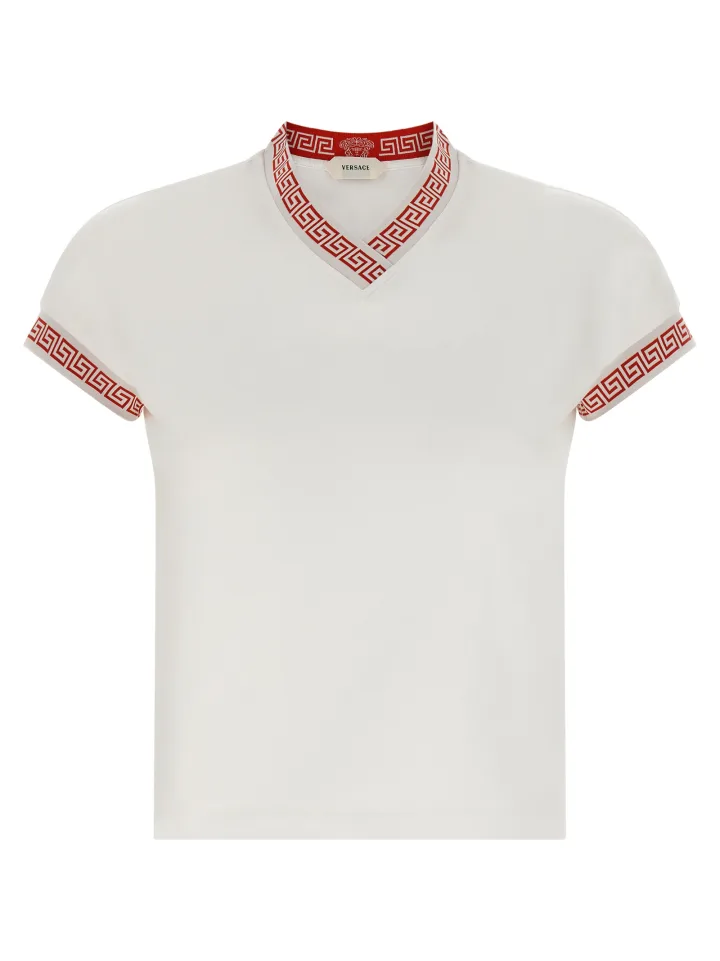 Red Cotton T - Shirt