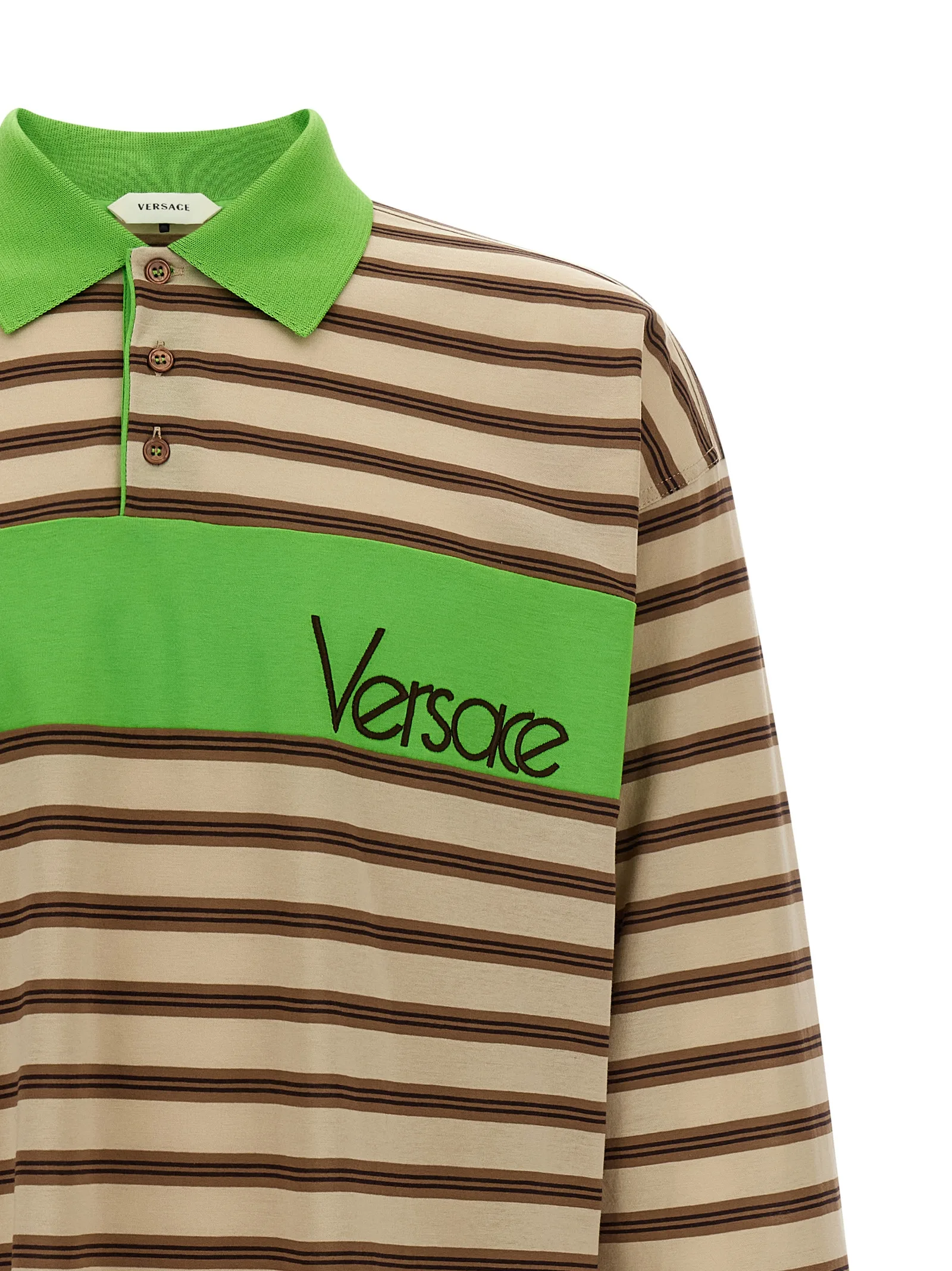 Multicolor Cotton Polo Shirt - Image 3