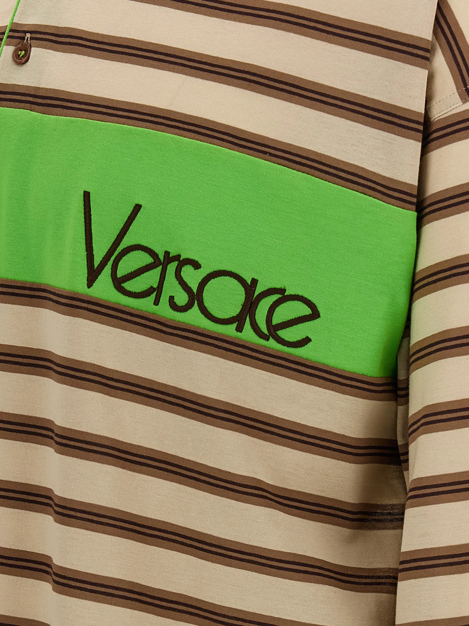 Multicolor Cotton Polo Shirt - Image 4