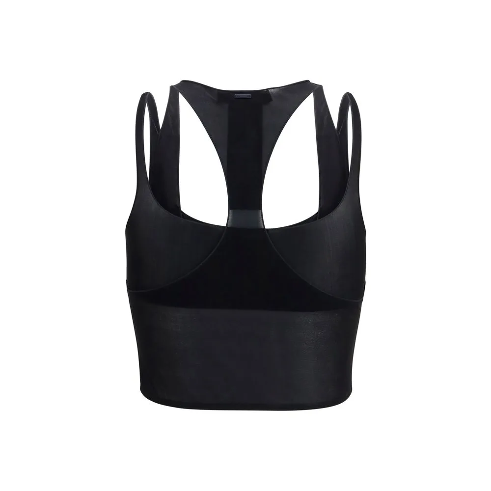 Black Viscose Blouse - Image 2