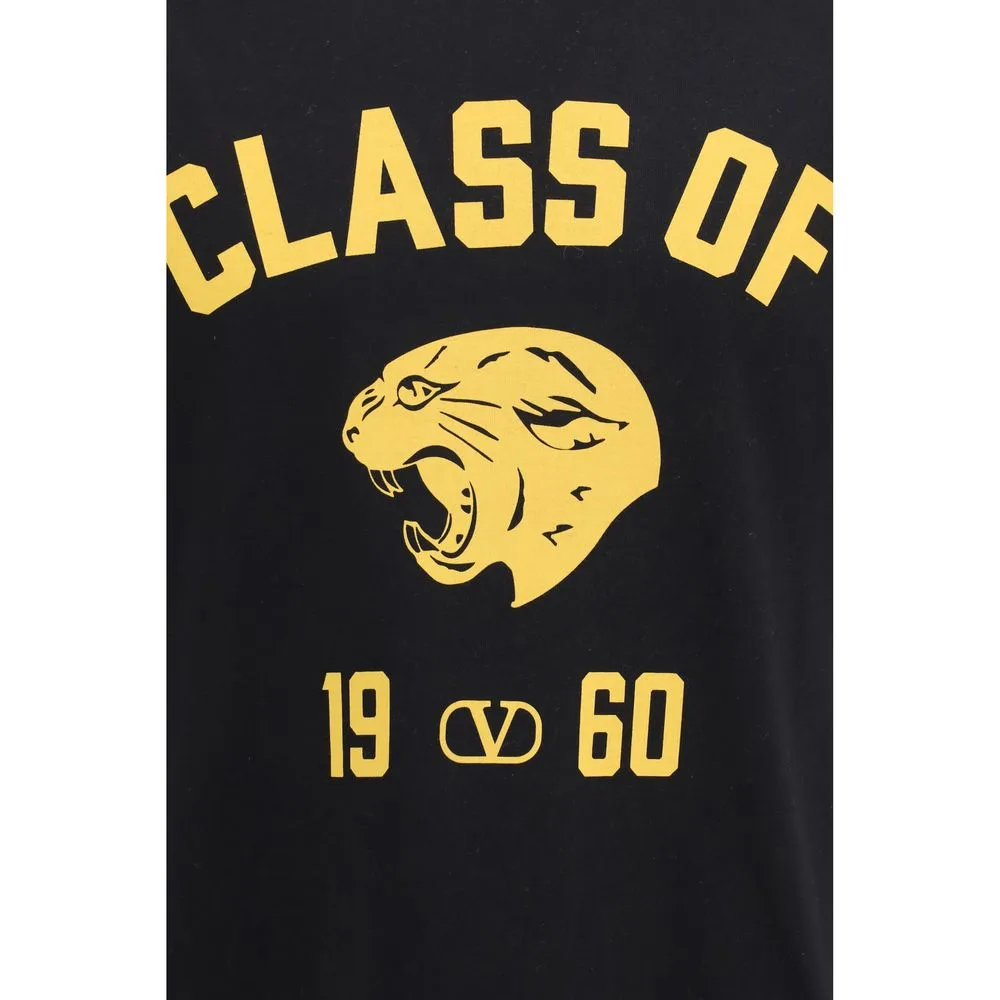Black Cotton T-Shirt - Image 3