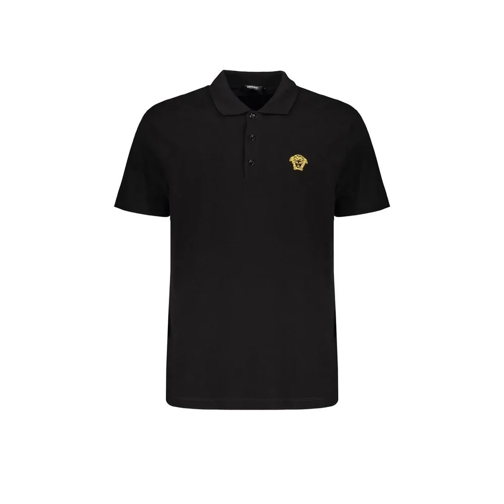 Black Cotton T - Shirt