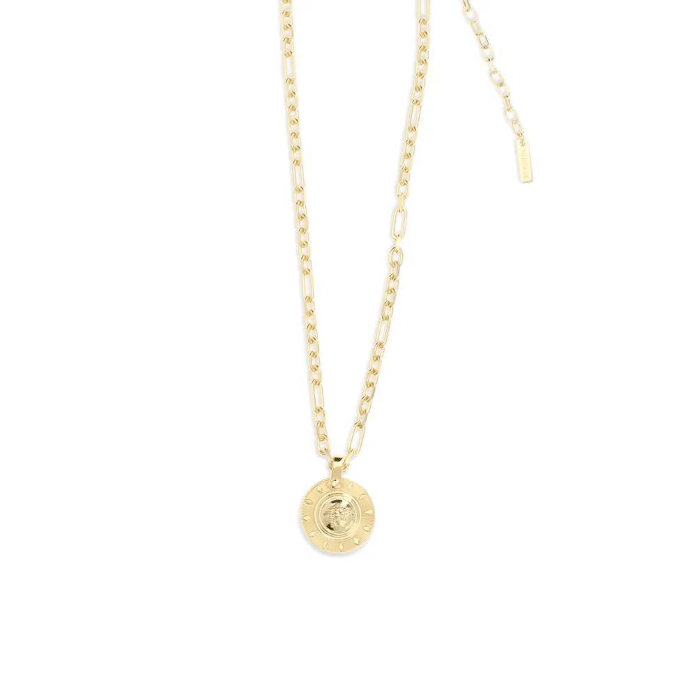Gold Brass Necklace - Image 3