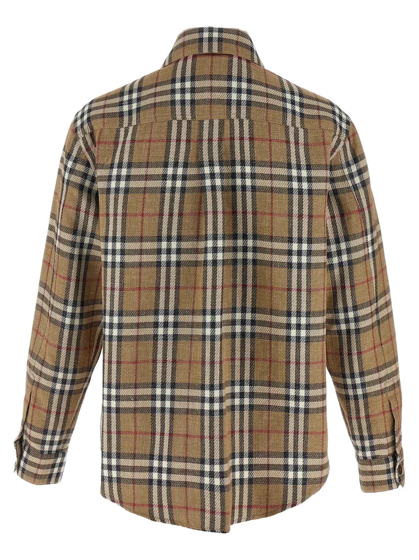 Brown Cotton Shirt - Image 2