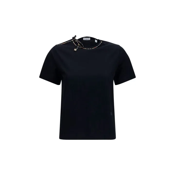 Black Cotton T-Shirt