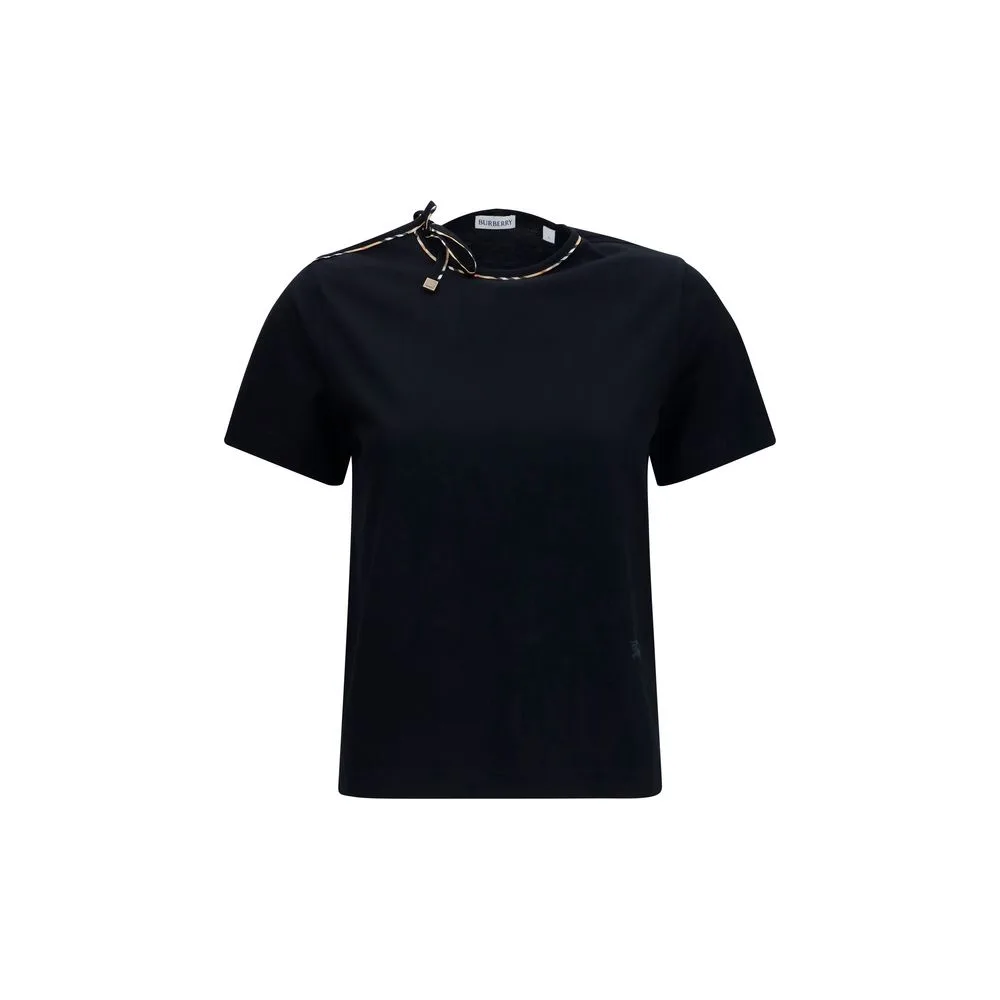 Black Cotton T-Shirt
