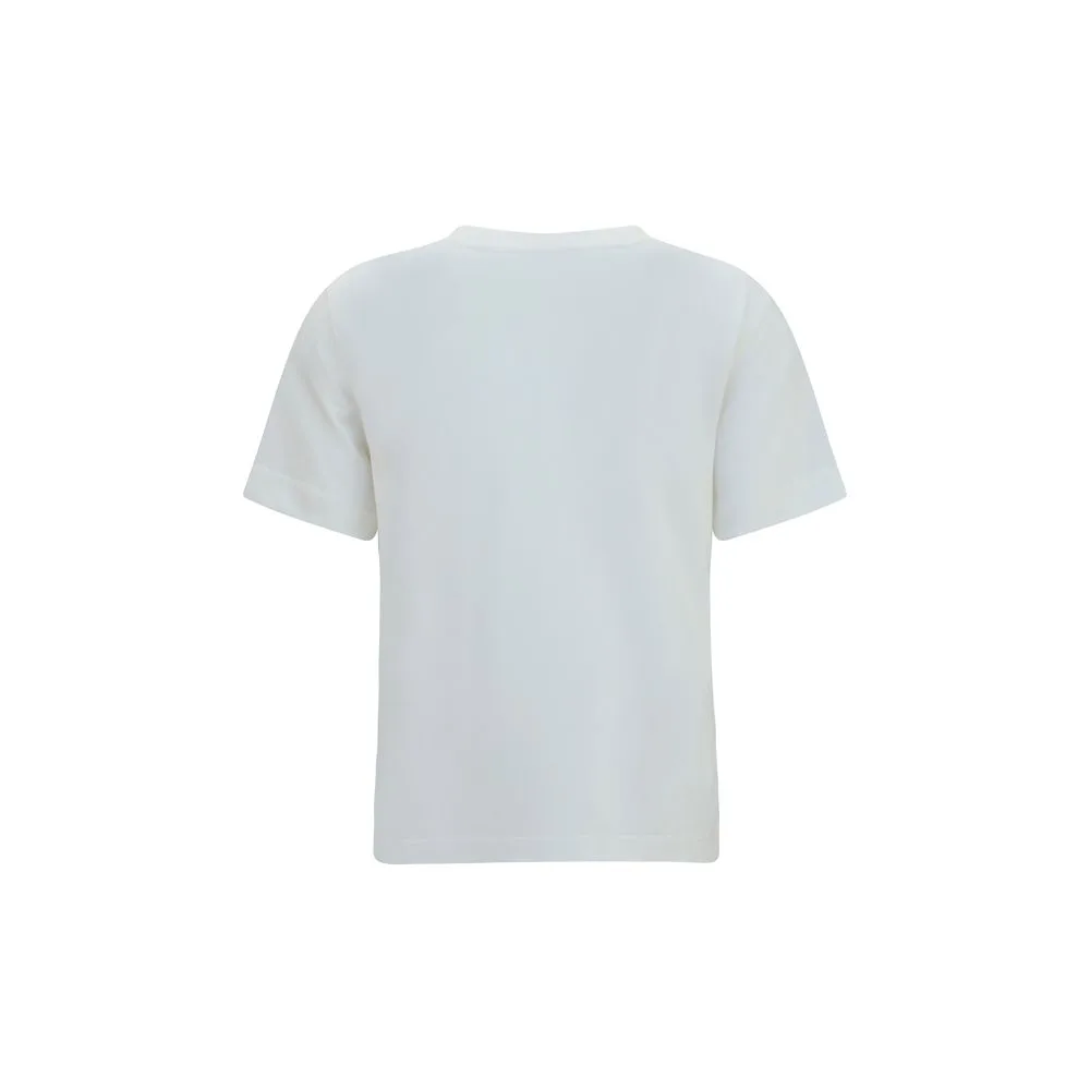 White Cotton T-Shirt - Image 2