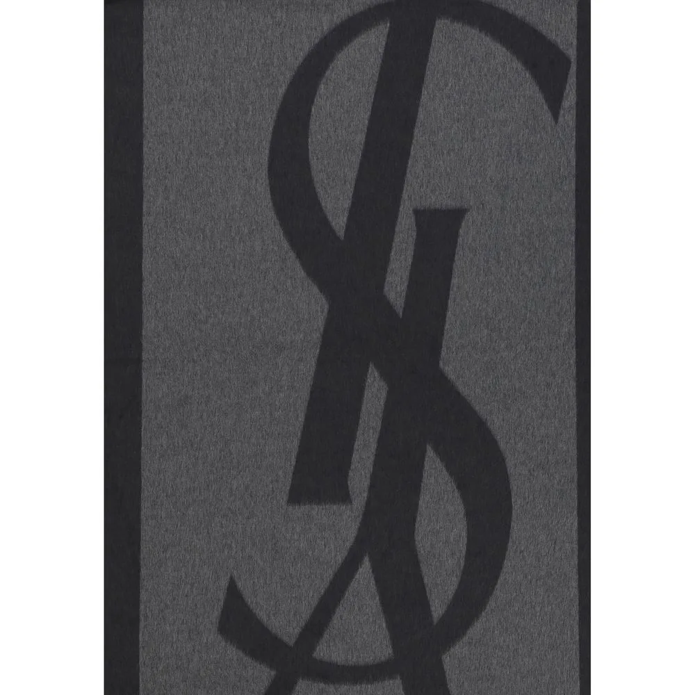 Gray Silk Scarf - Image 3