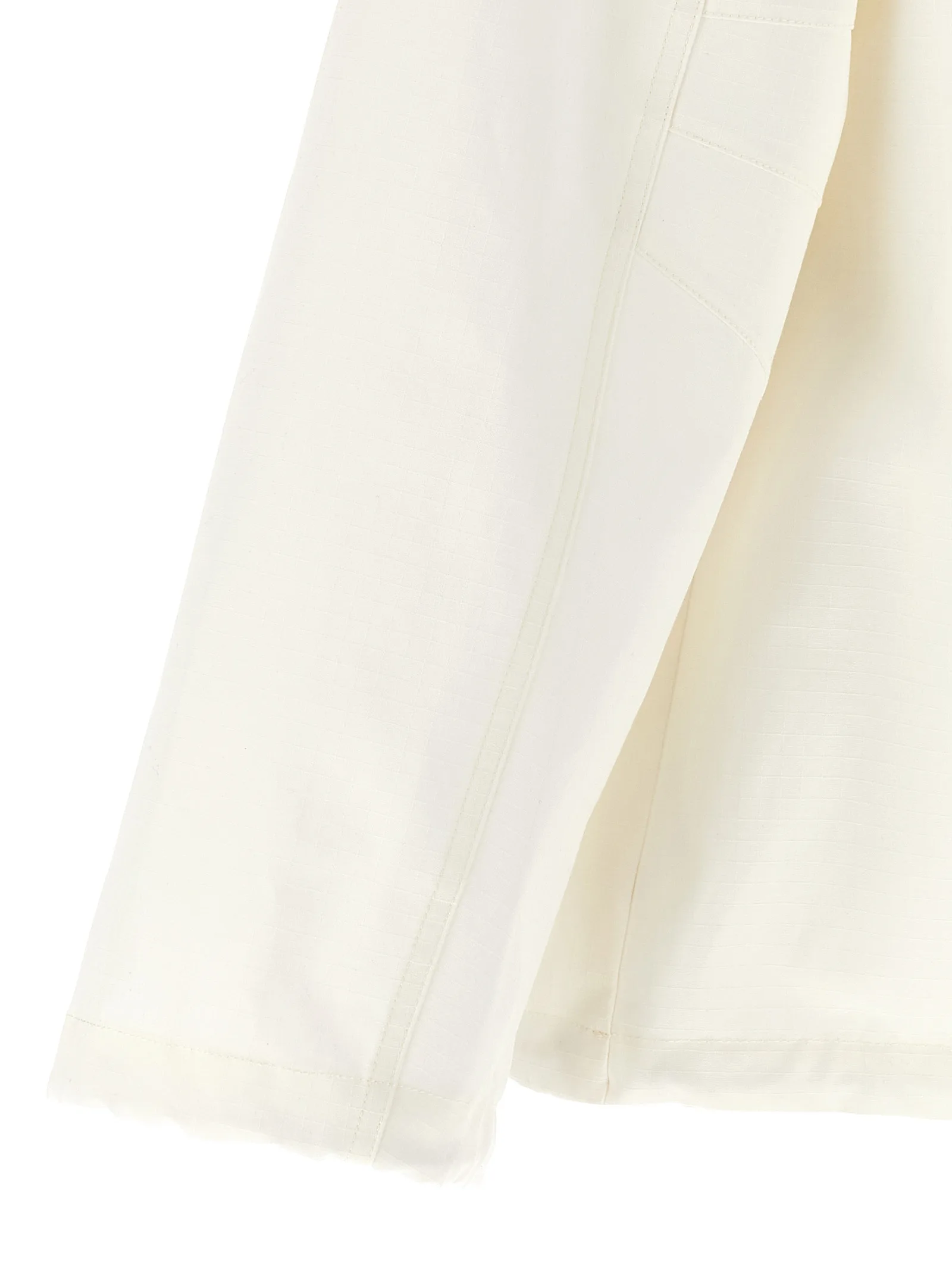 White Cotton Shell Jacket - Image 4
