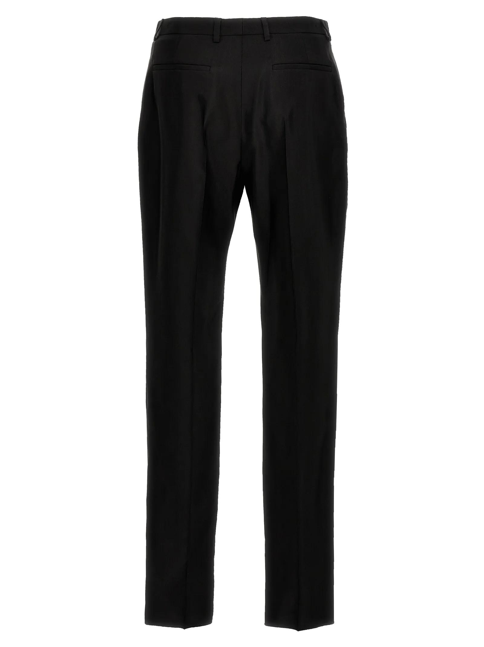 Black Acetate Dress Pants - Image 2