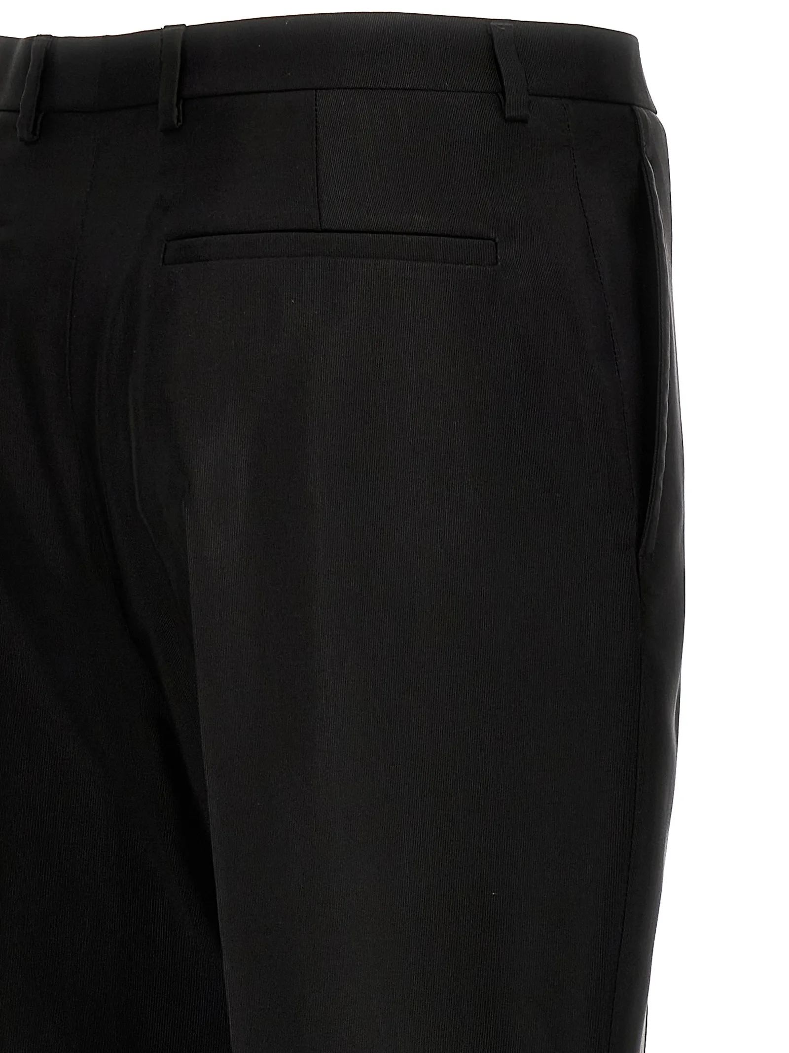 Black Acetate Dress Pants - Image 4