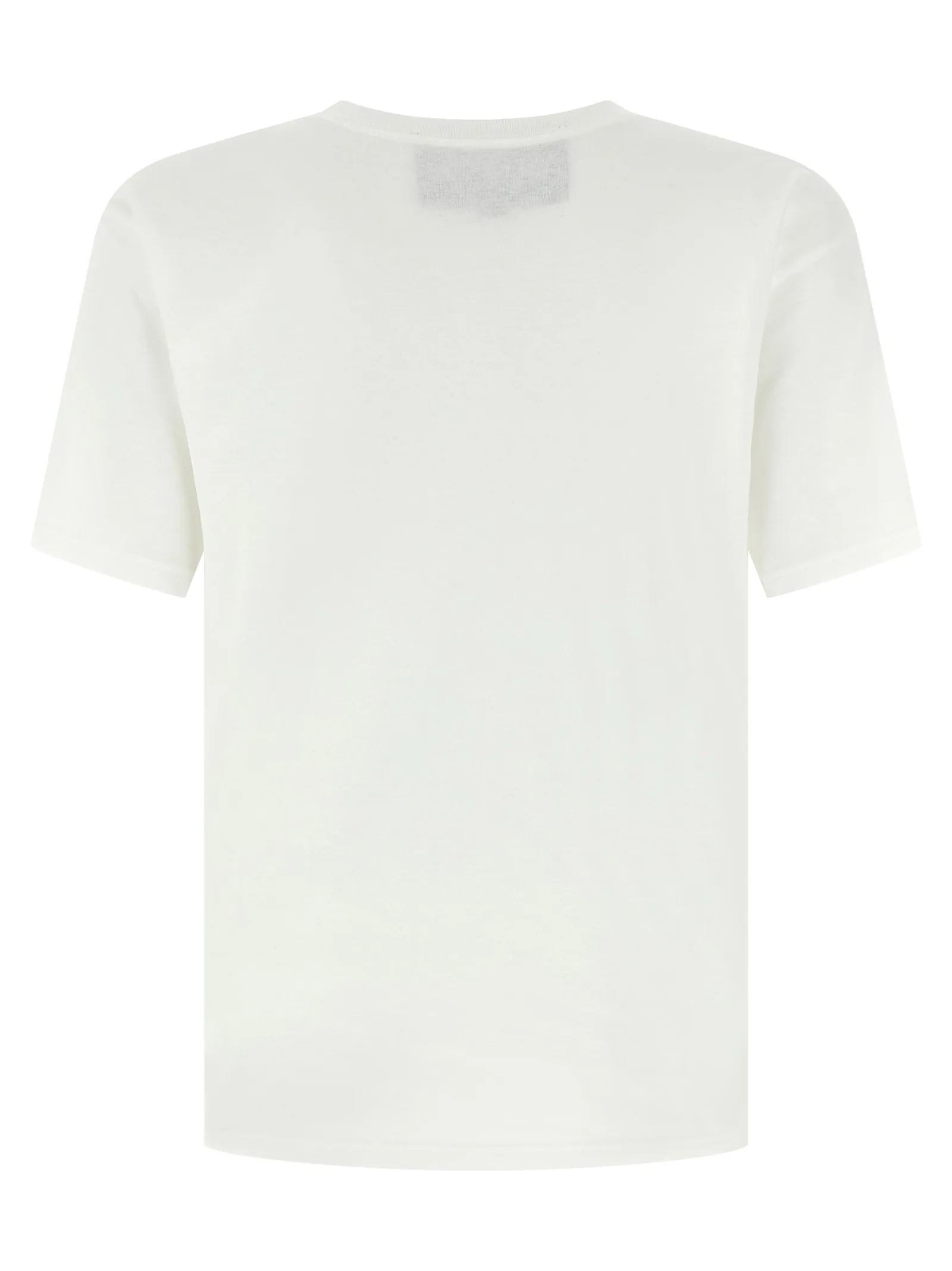 White Cotton T-Shirt - Image 2
