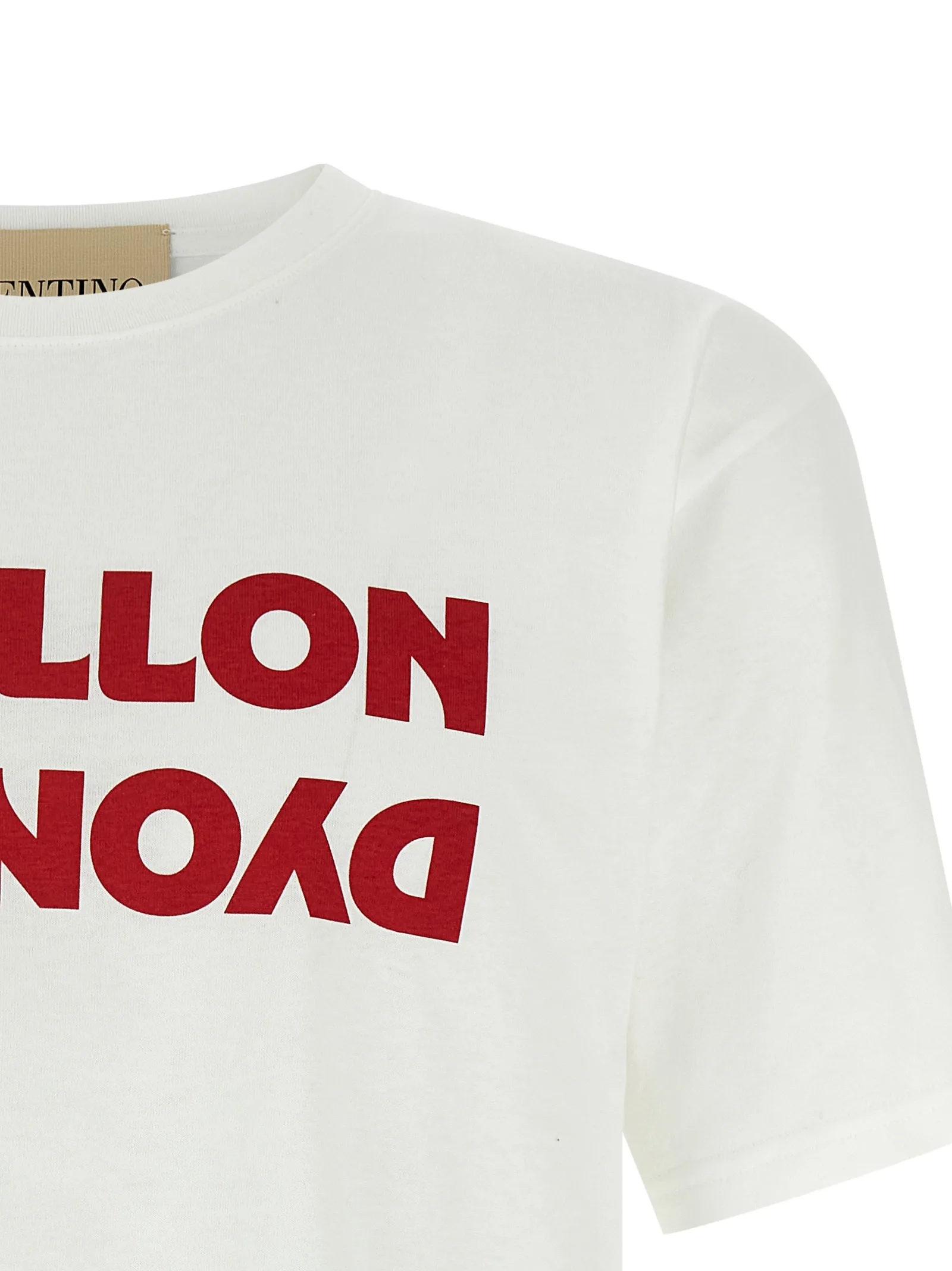 White Cotton T-Shirt - Image 3