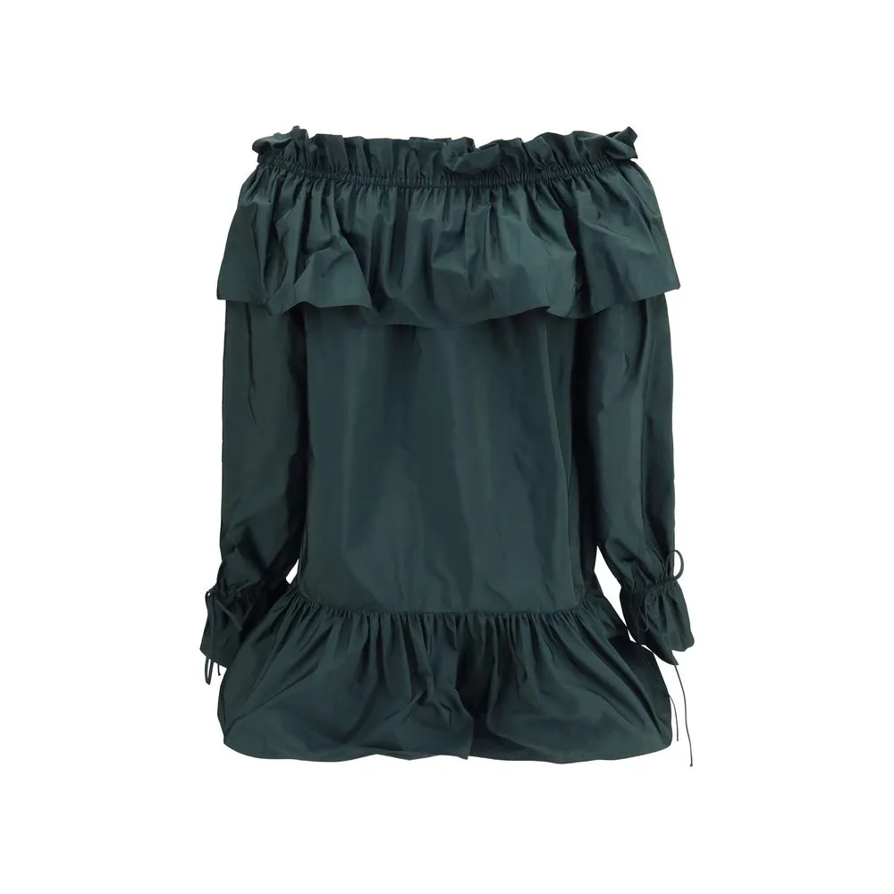 Bicolor Polyamide Casual Dress - Image 2