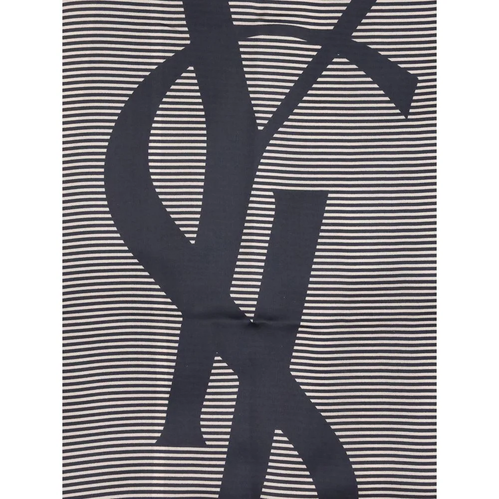 Blue Silk Scarf - Image 3