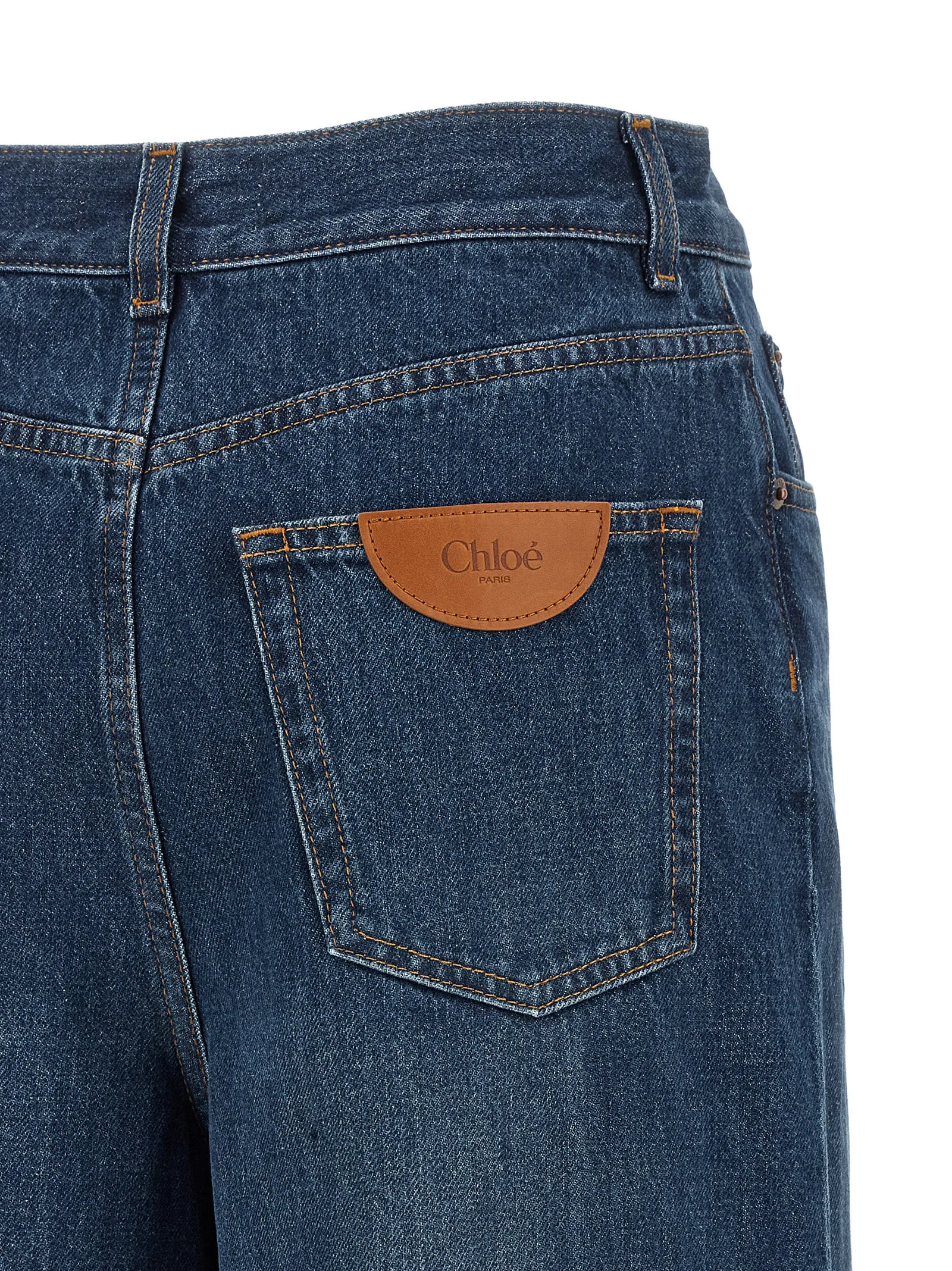 Blue Cotton Jeans Denim - Image 4