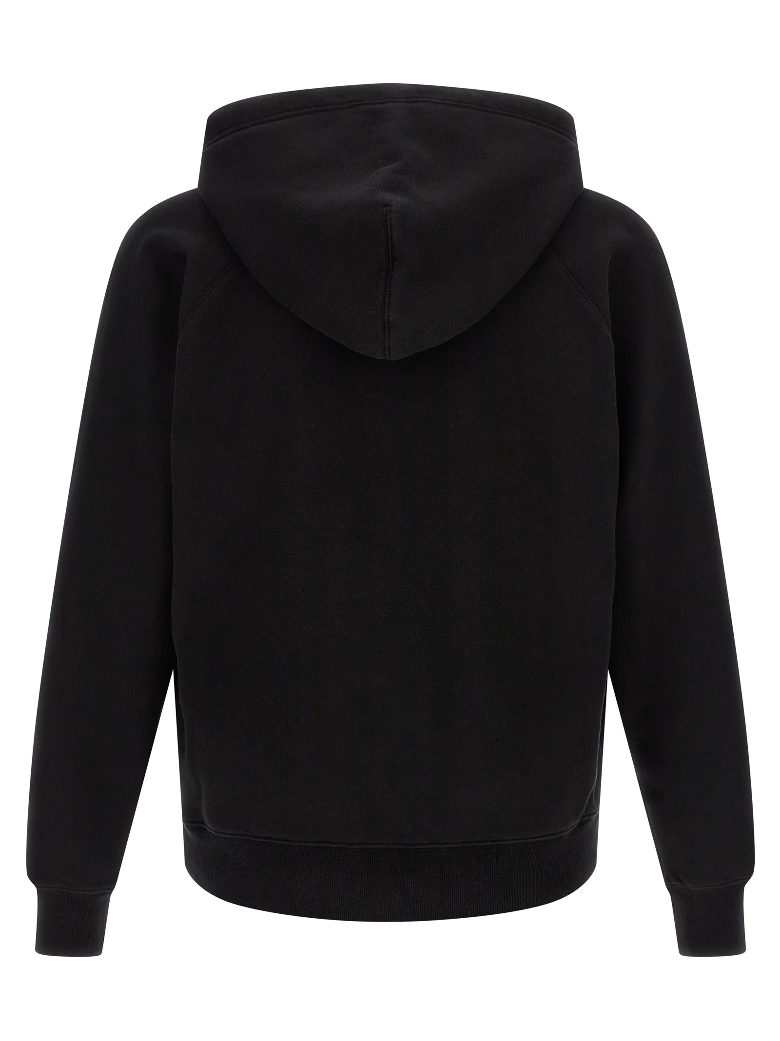 Black Cotton Sweatshirt - Image 2