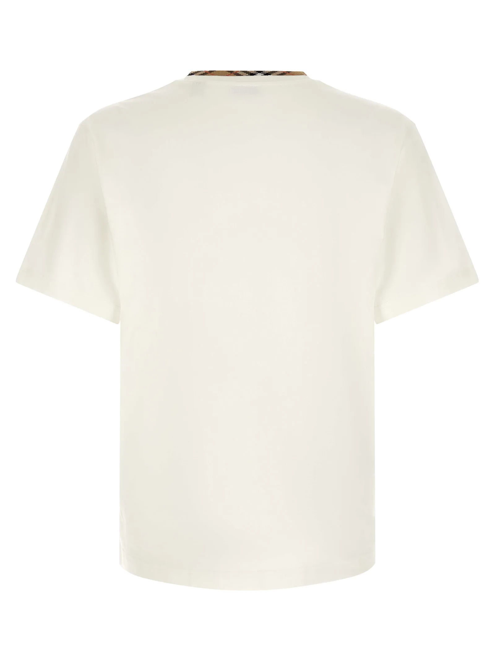 White Cotton T-Shirt - Image 2