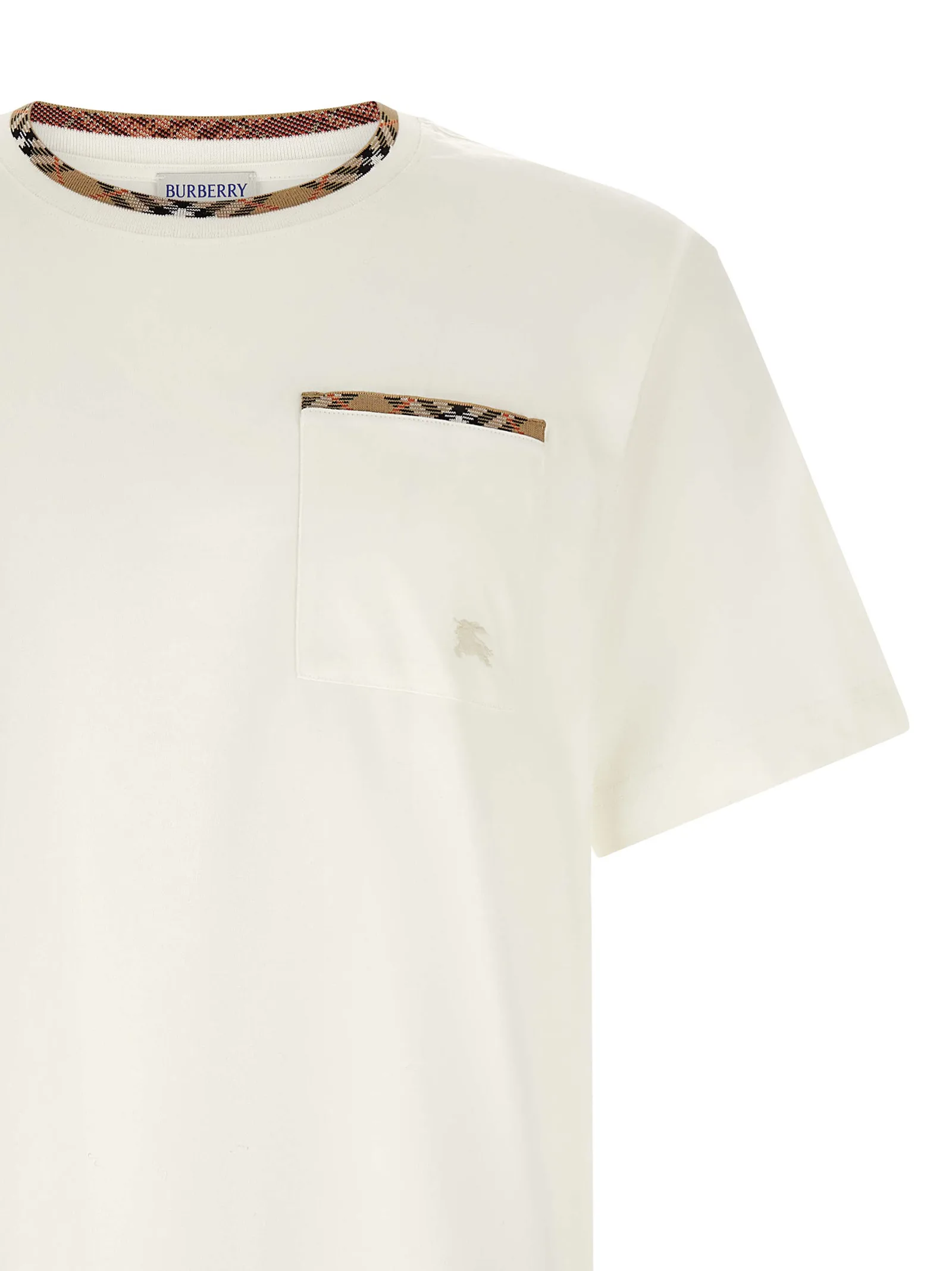 White Cotton T-Shirt - Image 3