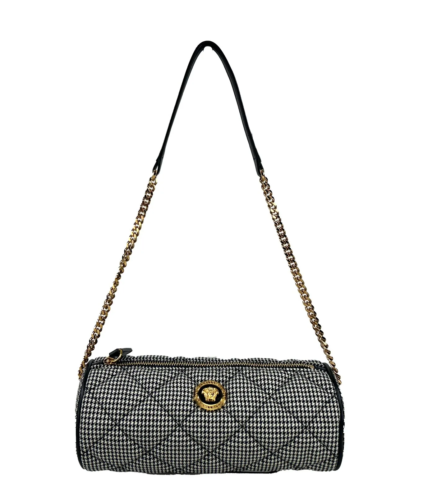 Versace Medusa Quilted Evening Sling Crossbody Bag