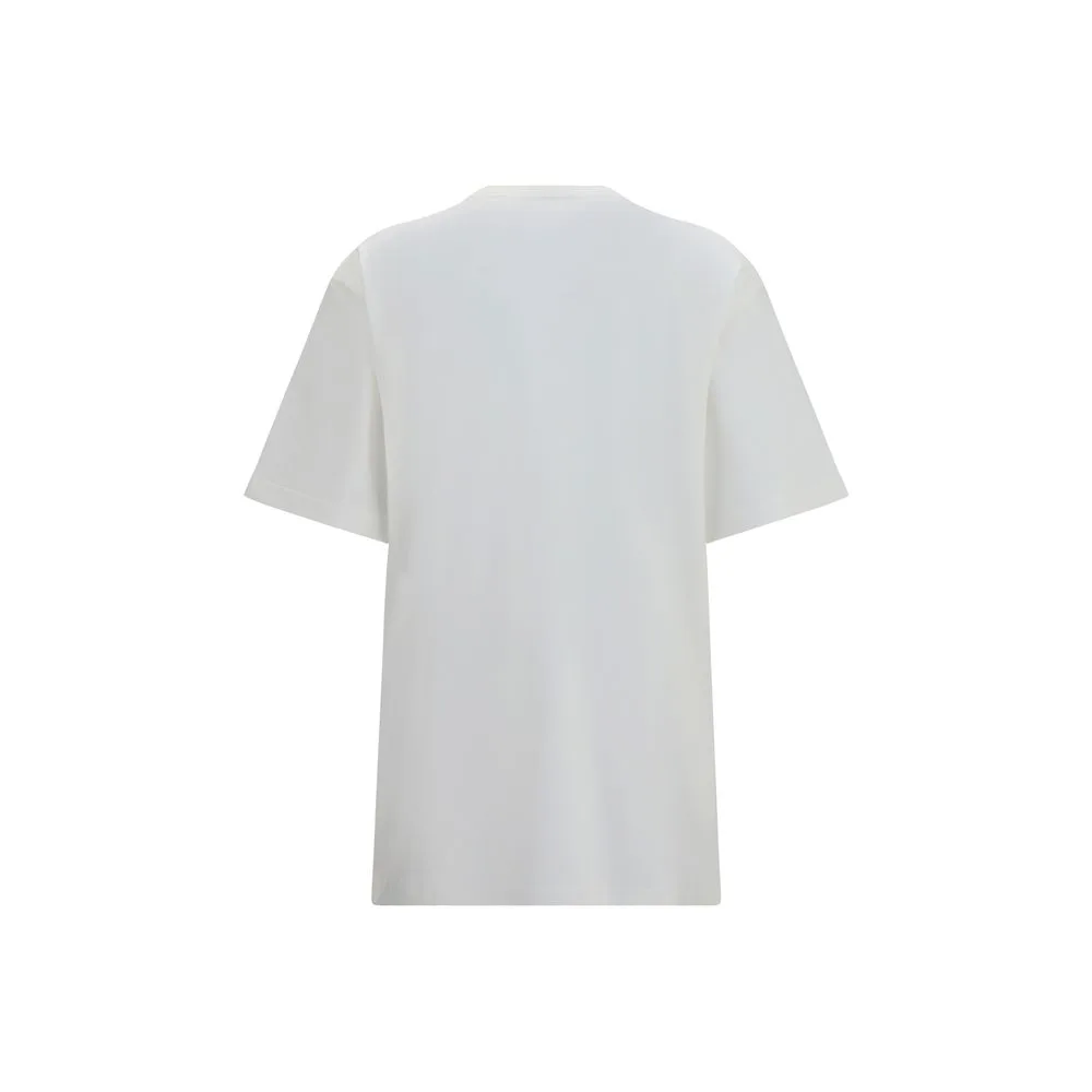 White Cotton T-Shirt - Image 2