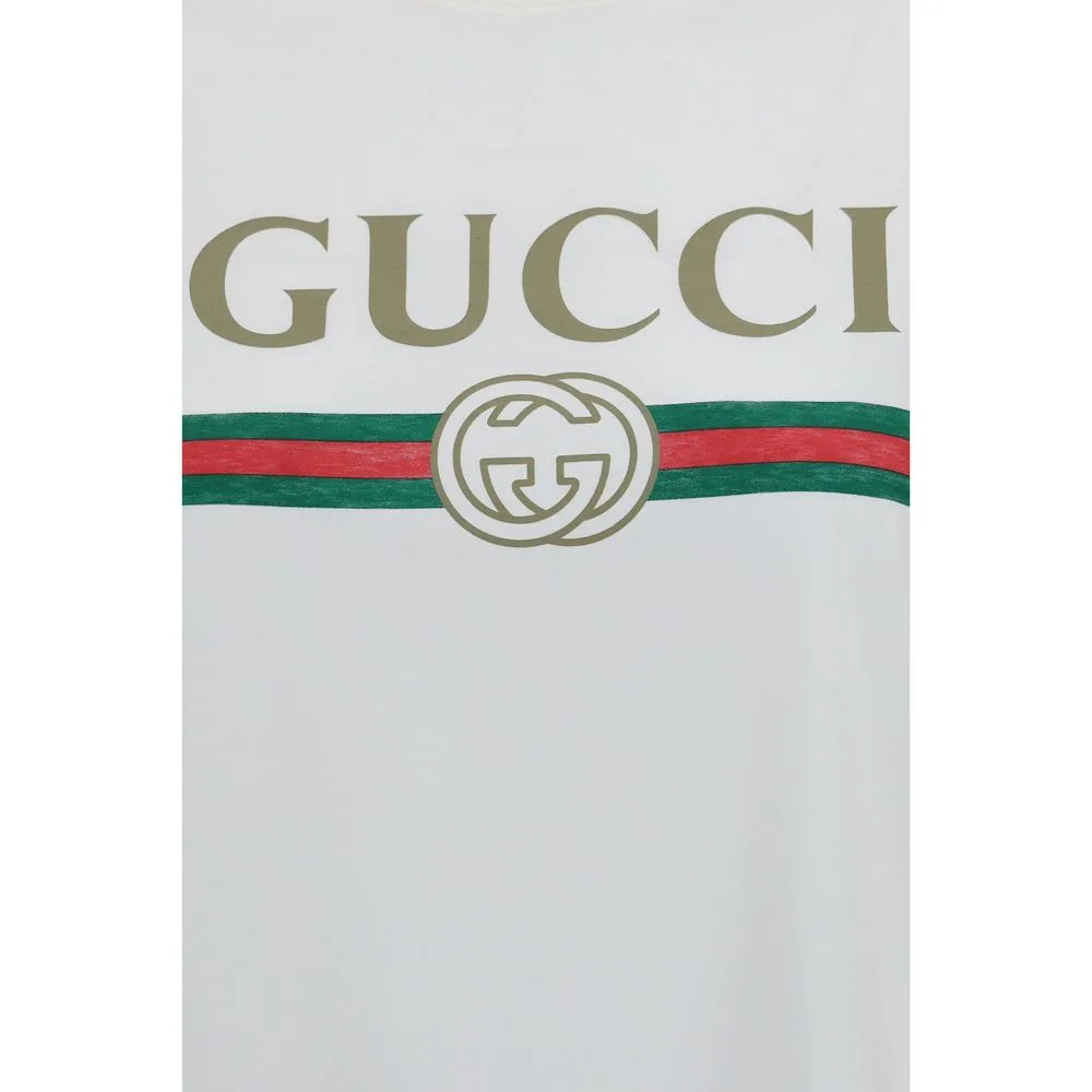 White Cotton T-Shirt - Image 3