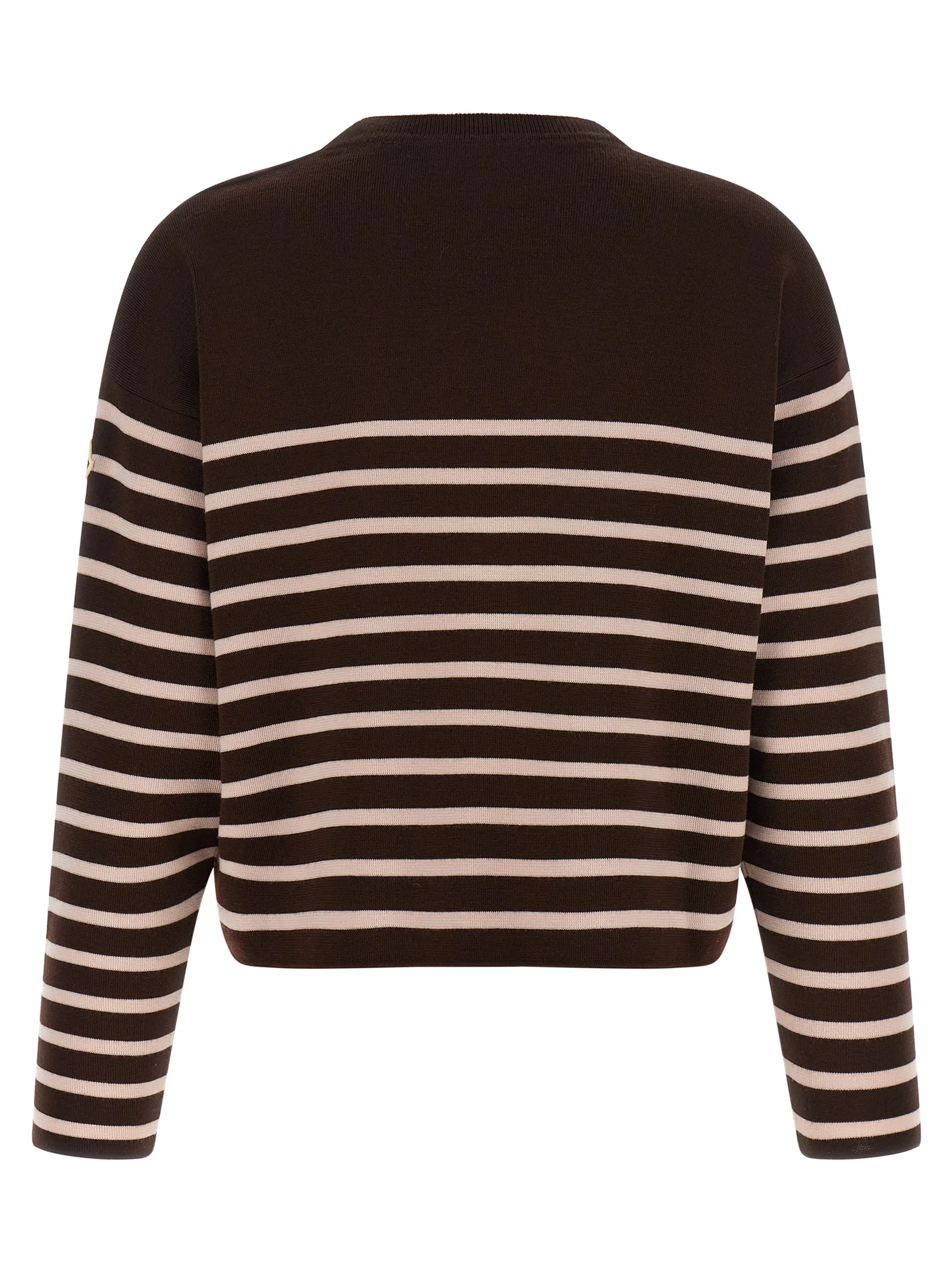 Brown Virgin Wool Cardigan - Image 2