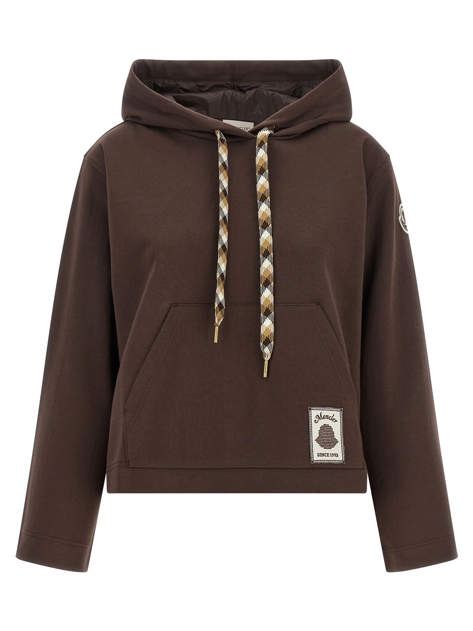 Brown Cotton Sweatshirt