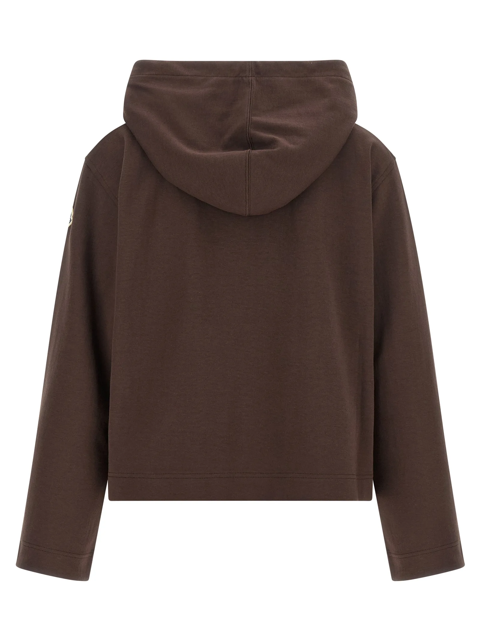 Brown Cotton Sweatshirt - Image 2